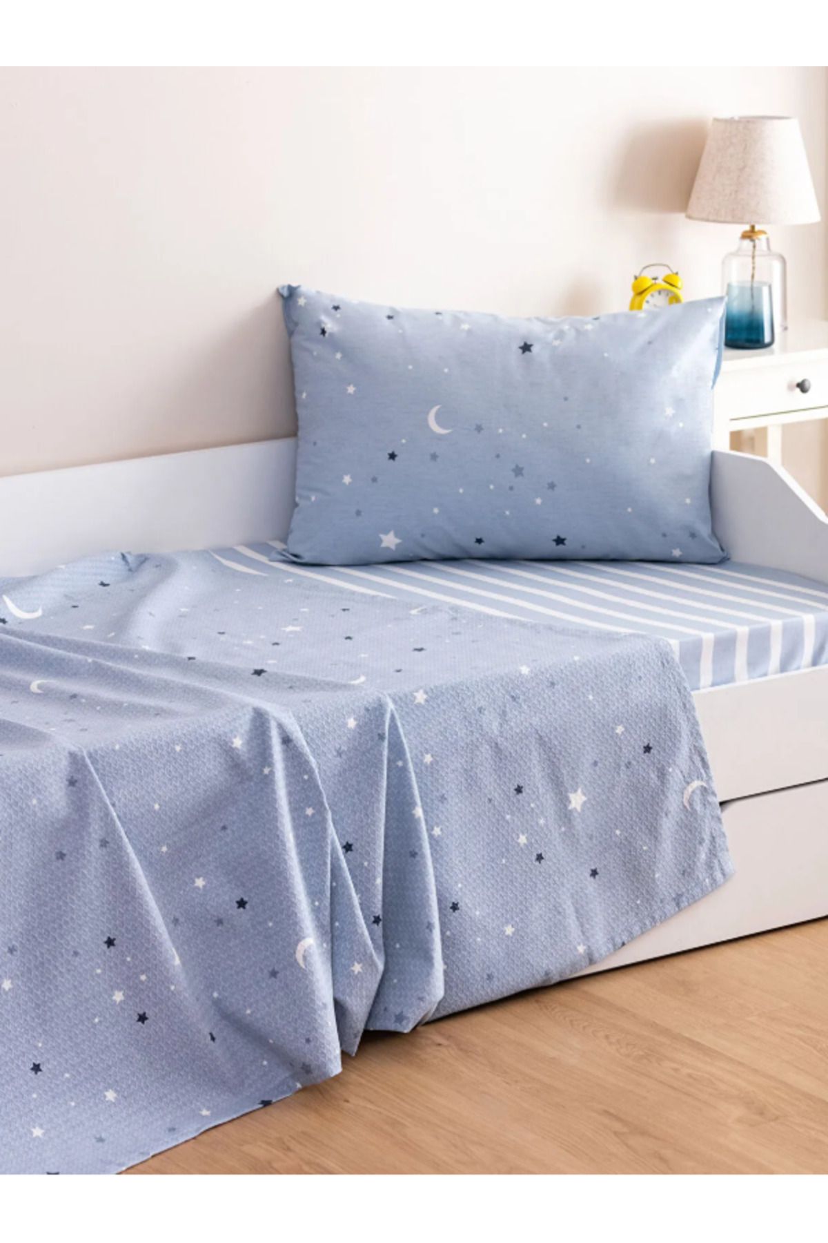 LC Waikiki LCW HOME Karişik Desenli Pamuklu Çocuk Pike Takım