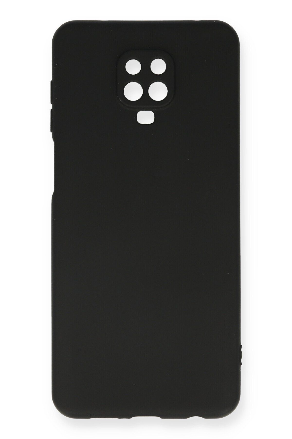 cepmoda Xiaomi Redmi Note 9 Pro Uyumlu Telefon Kılıfı - Lansman, iÇi Süet/Kadife, Soft - SİYAH