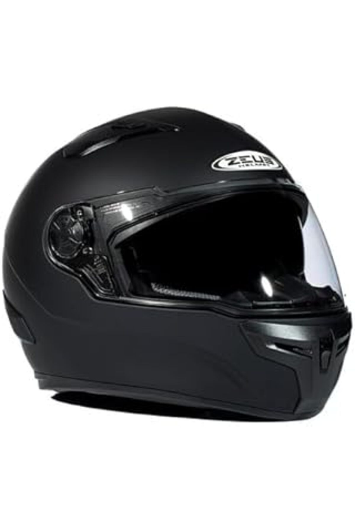NETWORK ART ZEUS ZS-813A Motosiklet Kaskı Kapalı Kask Matt Black S