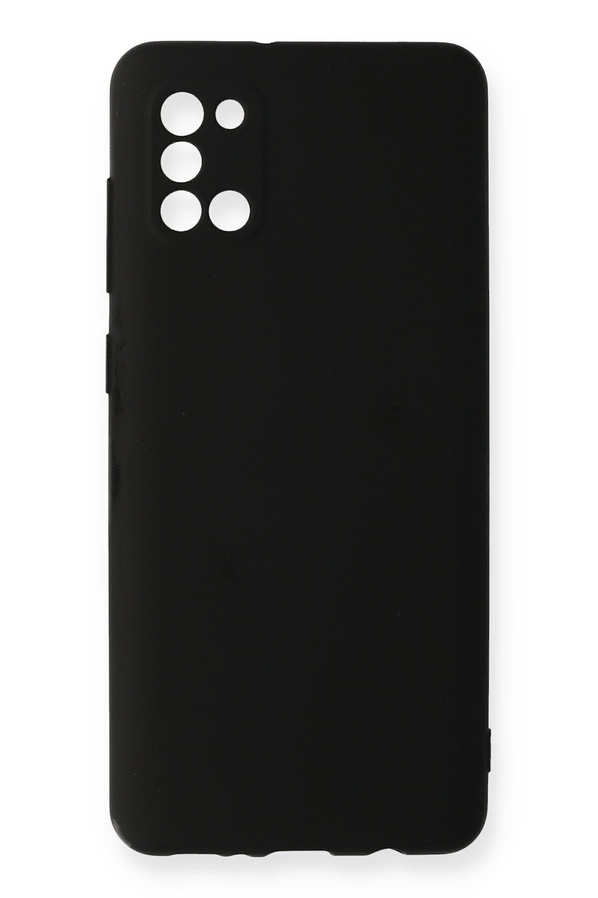 cepmoda Samsung Galaxy A31 Uyumlu Telefon Kılıfı - Lansman, iÇi Süet/Kadife, Soft - SİYAH