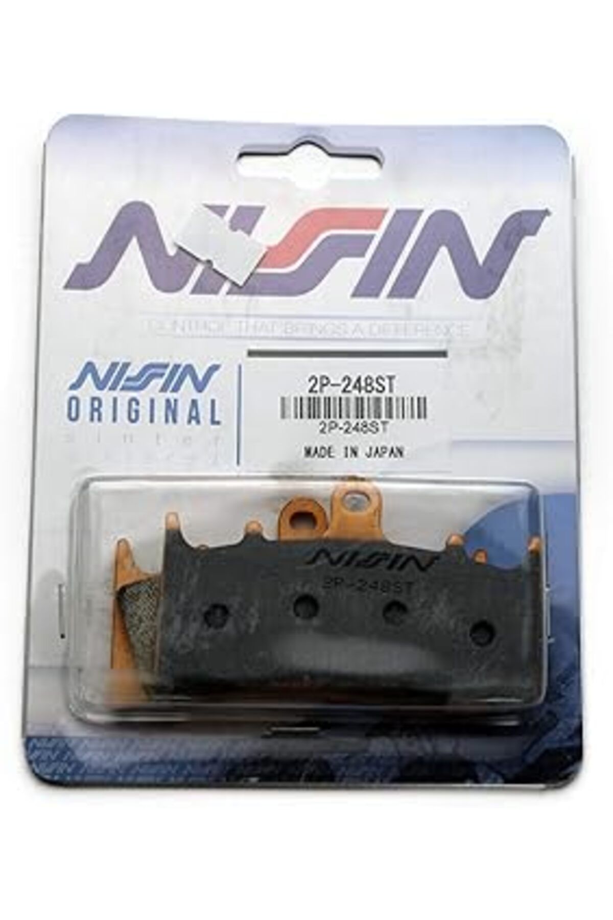 Mu Art Ahşap Nissin 2P-248St Sinterli Motosiklet Fren Balatası