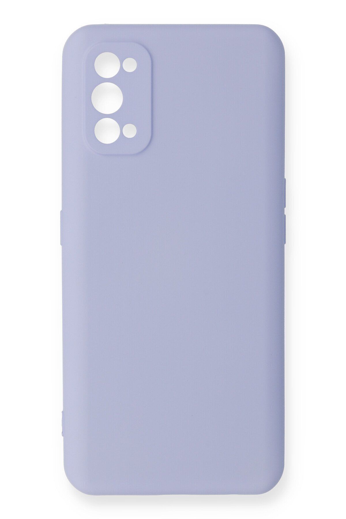 cepmoda Realme 7 Pro Uyumlu Telefon Kılıfı - Lansman, iÇi Süet/Kadife, Soft - LİLA