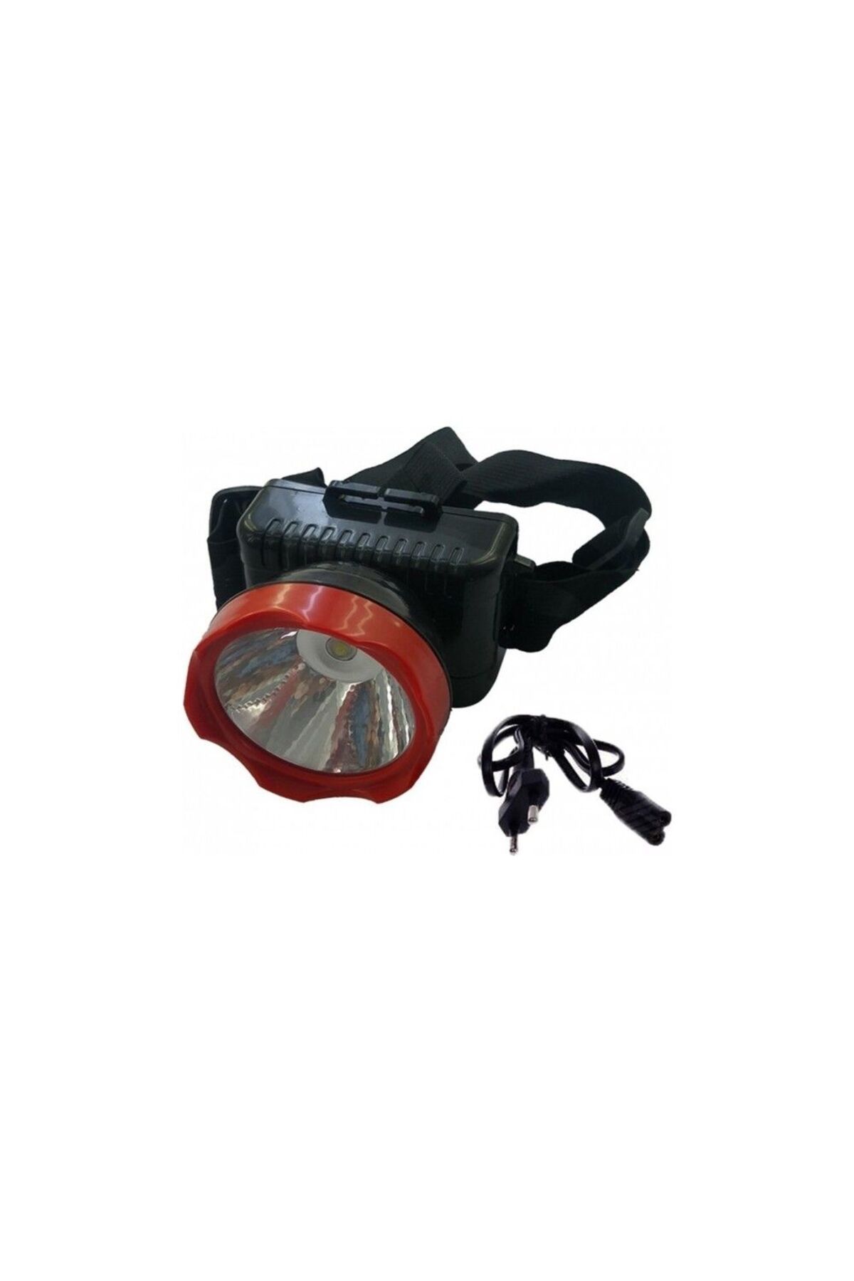MR RZN STORE Gold Silver GS-5032A 3 Watt Power LED'li Şarj Edilebilir Kafa Lambası