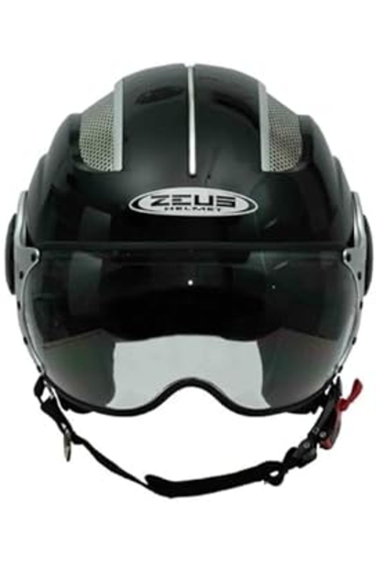 NETWORK ART ZEUS ZS-218A Motosiklet Kaskı Açık Kask Black S
