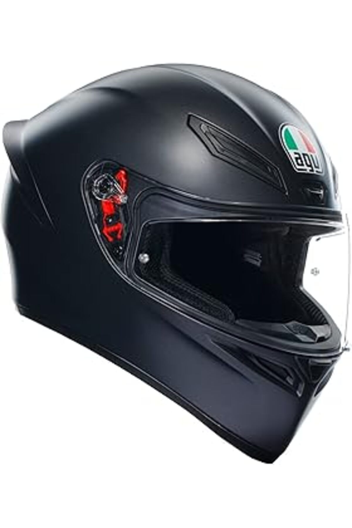 NETWORK ART AGV K1 S Motosiklet Kaskı Mono Kapalı Kask Matt Black XS