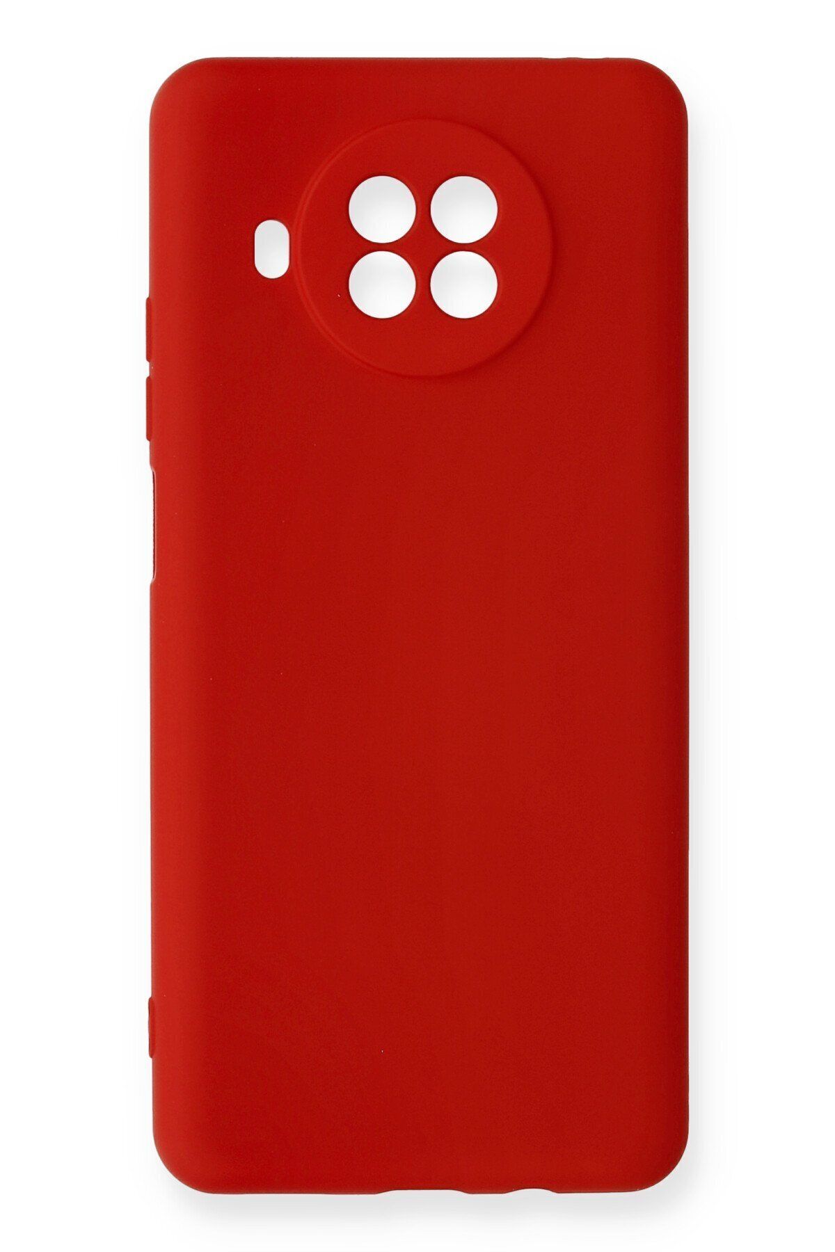 cepmoda Xiaomi Mi 10T Lite Telefon Kılıfı - Lansman, iÇi Süet/Kadife, Soft v2 - KIRMIZI