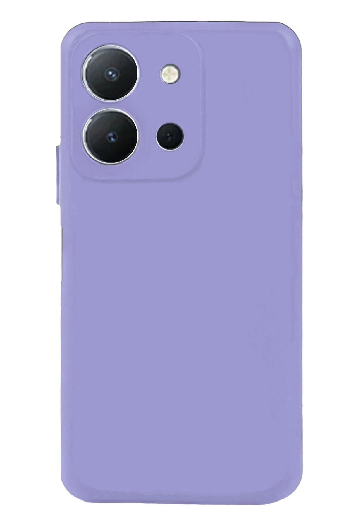 cepmoda Vivo Y36 Telefon Kılıfı - Lansman, iÇi Süet/Kadife, Soft v2 - LİLA