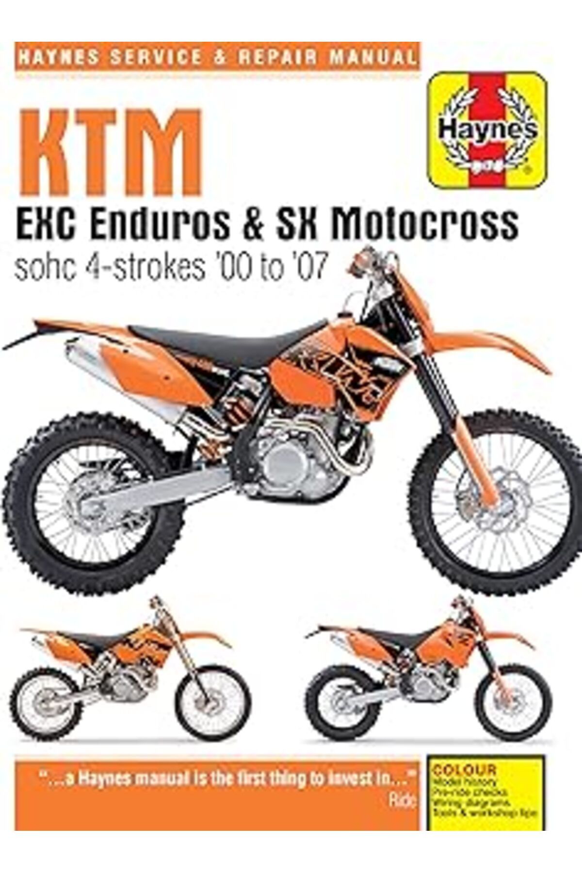 NETWORK ART KTM EXC Enduro & SX Motocross, '00-'07