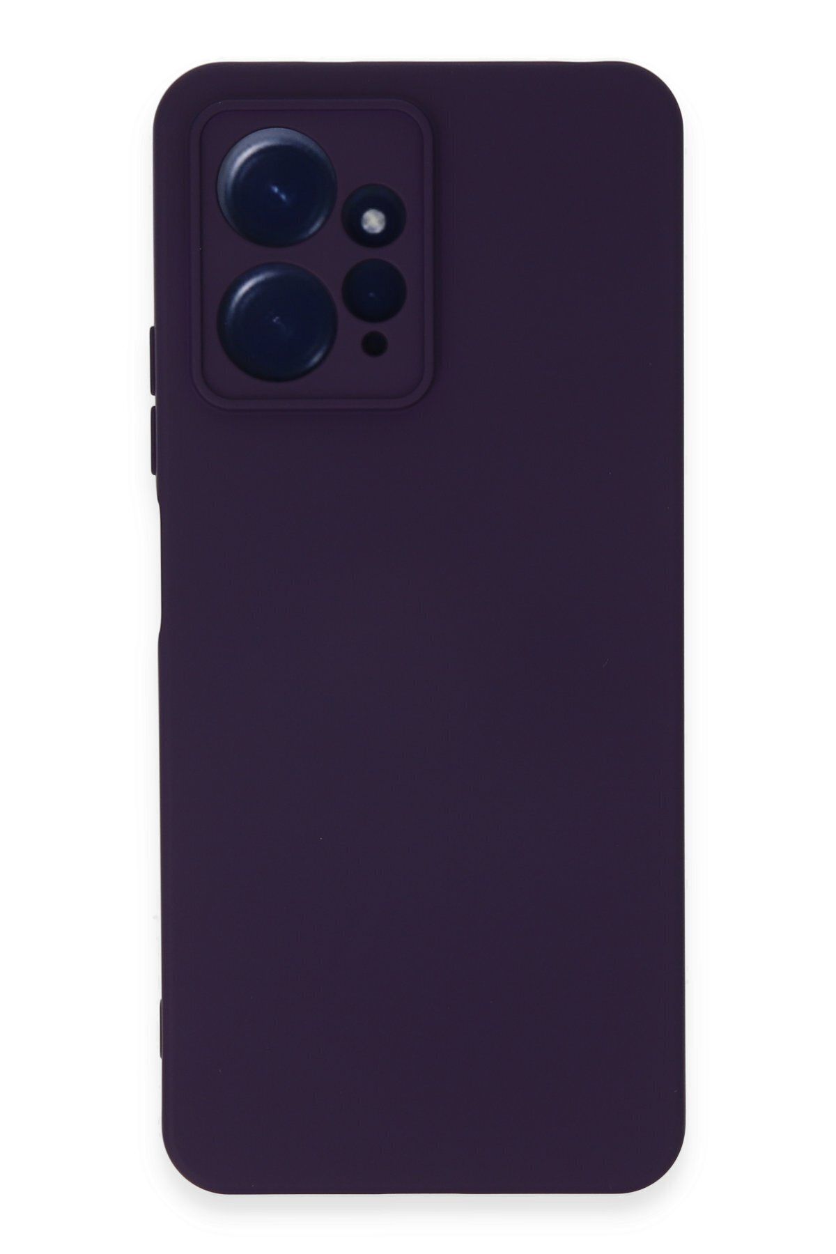 cepmoda Xiaomi Redmi Note 12 4G Telefon Kılıfı - Lansman, iÇi Süet/Kadife, Soft v2 - MOR