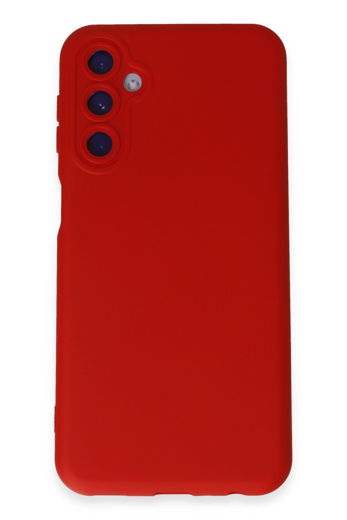 cepmoda Samsung Galaxy M34 5G Telefon Kılıfı - Lansman, iÇi Süet/Kadife, Soft v2 - KIRMIZI