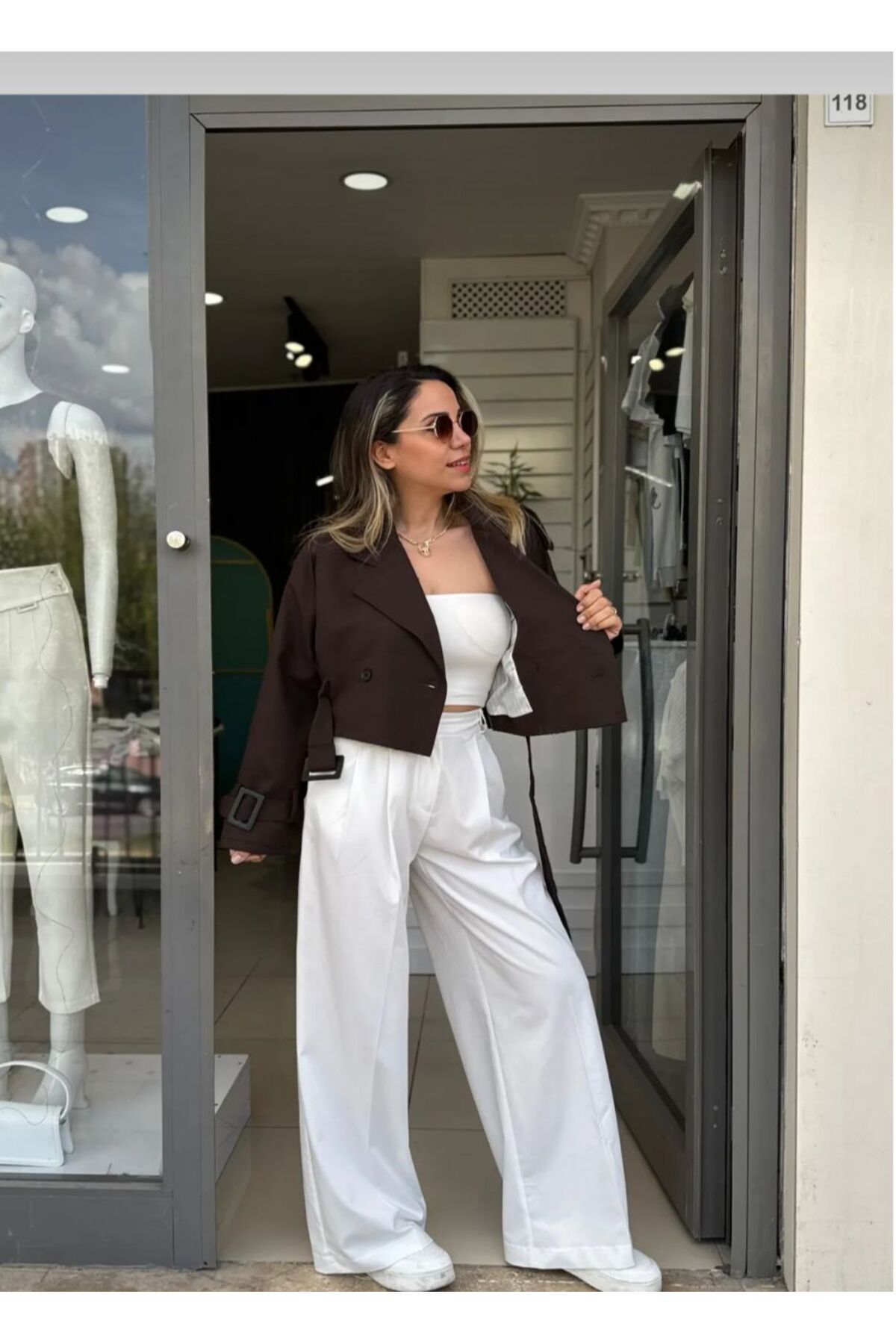 RENK RENK OUTLET 1003 PİLELİ PALAZZO PANTOLON