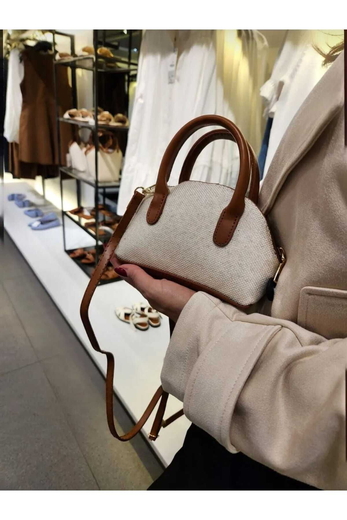 Twin KADIN ÇAPRAZ ASKILI KETEN ÇANTA