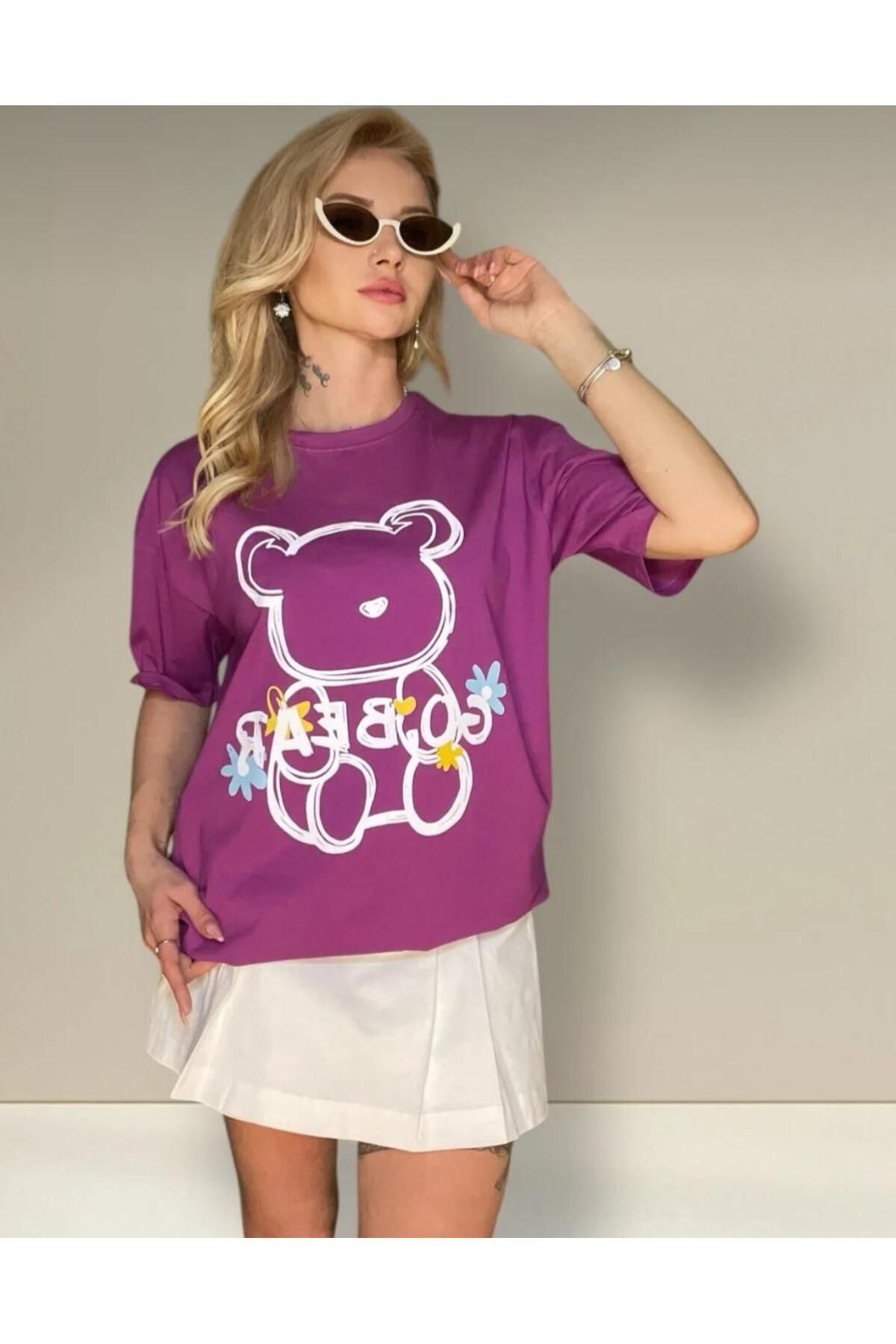 RENK RENK OUTLET YS160 GO BEAR BSK TSHIRT