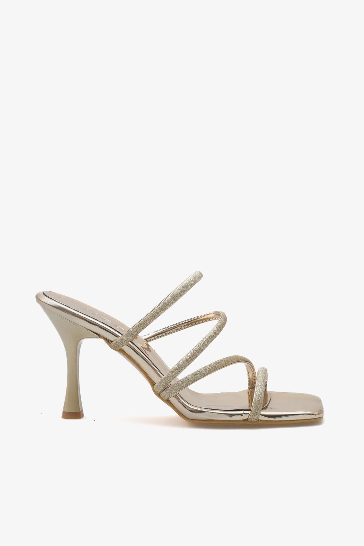 Liza Shoes CARA Kadın Parlak Abiye Terlik A026-K339
