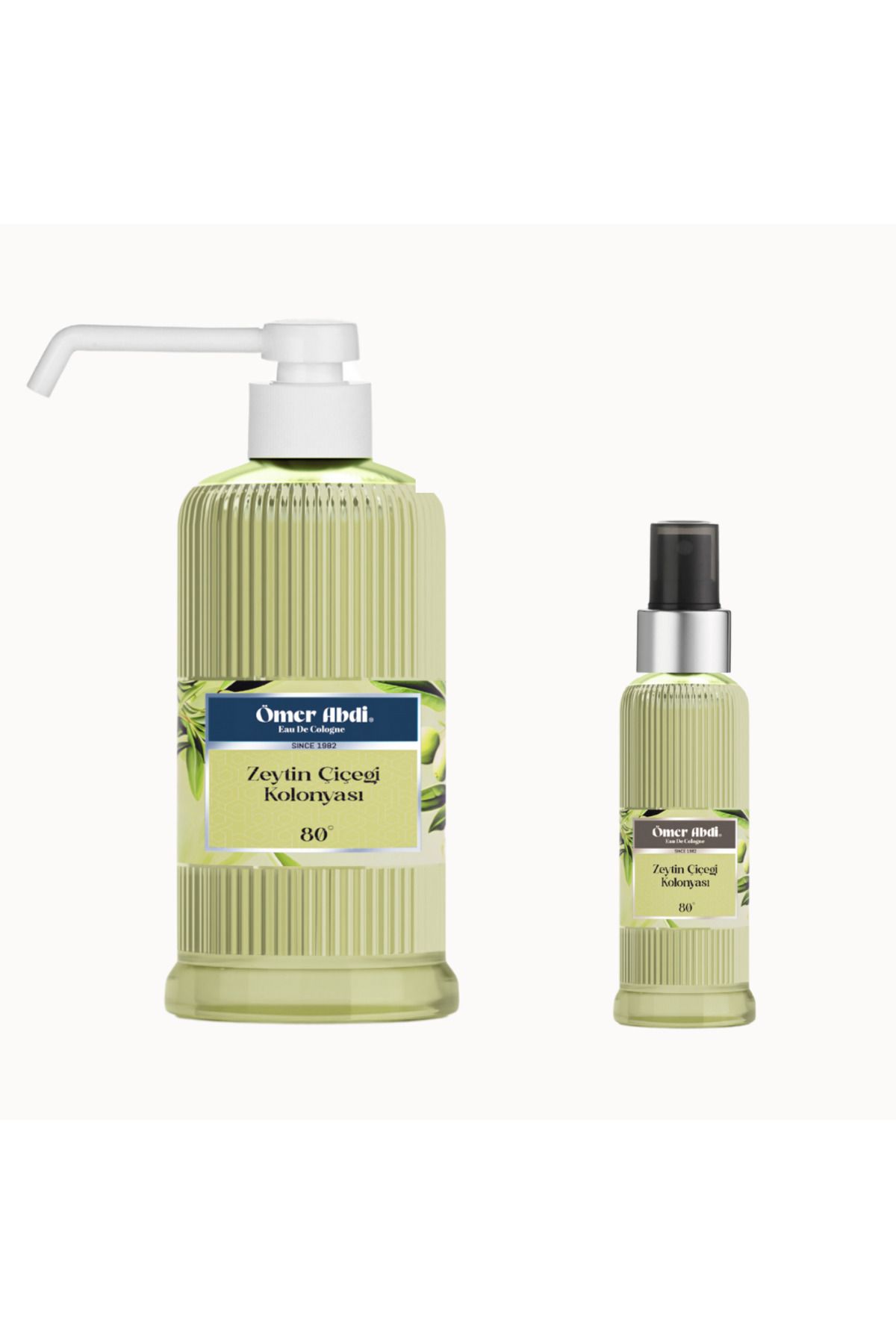 Yüceler Ömer Abdi Zeytin Çiçeği 750ml Kolonya + 100ml Kolonya Hediyeli