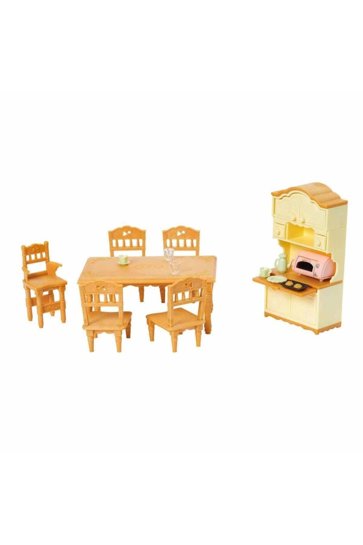 NW NessiWorld 5340 Sylvanian Families Yemek Odası Seti +3 yaş figürler ayrı satılır.