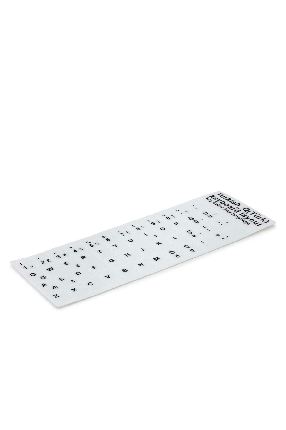 OurStyles Klavye Stıcker Tuş Takımı Türkçe Q Beyaz HDX8260