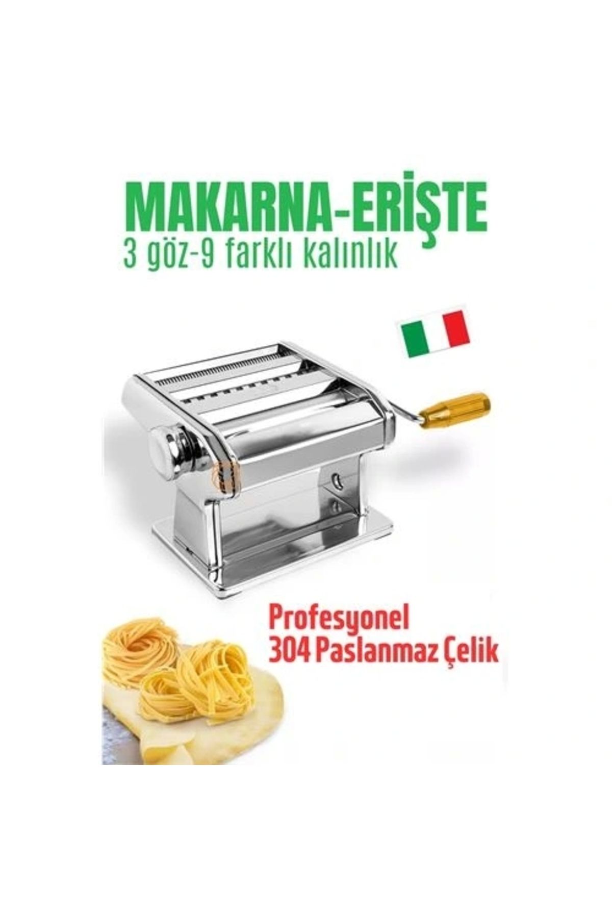 OurStyles Makarna Makinası Erişte Makarna Kesici Erişte Makinası 304 Paslanmaz Çelik