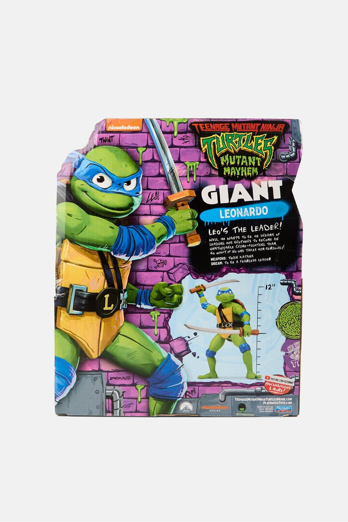 Teenage Mutant Ninja Turtles-Giant Leonardo Action Figure 2