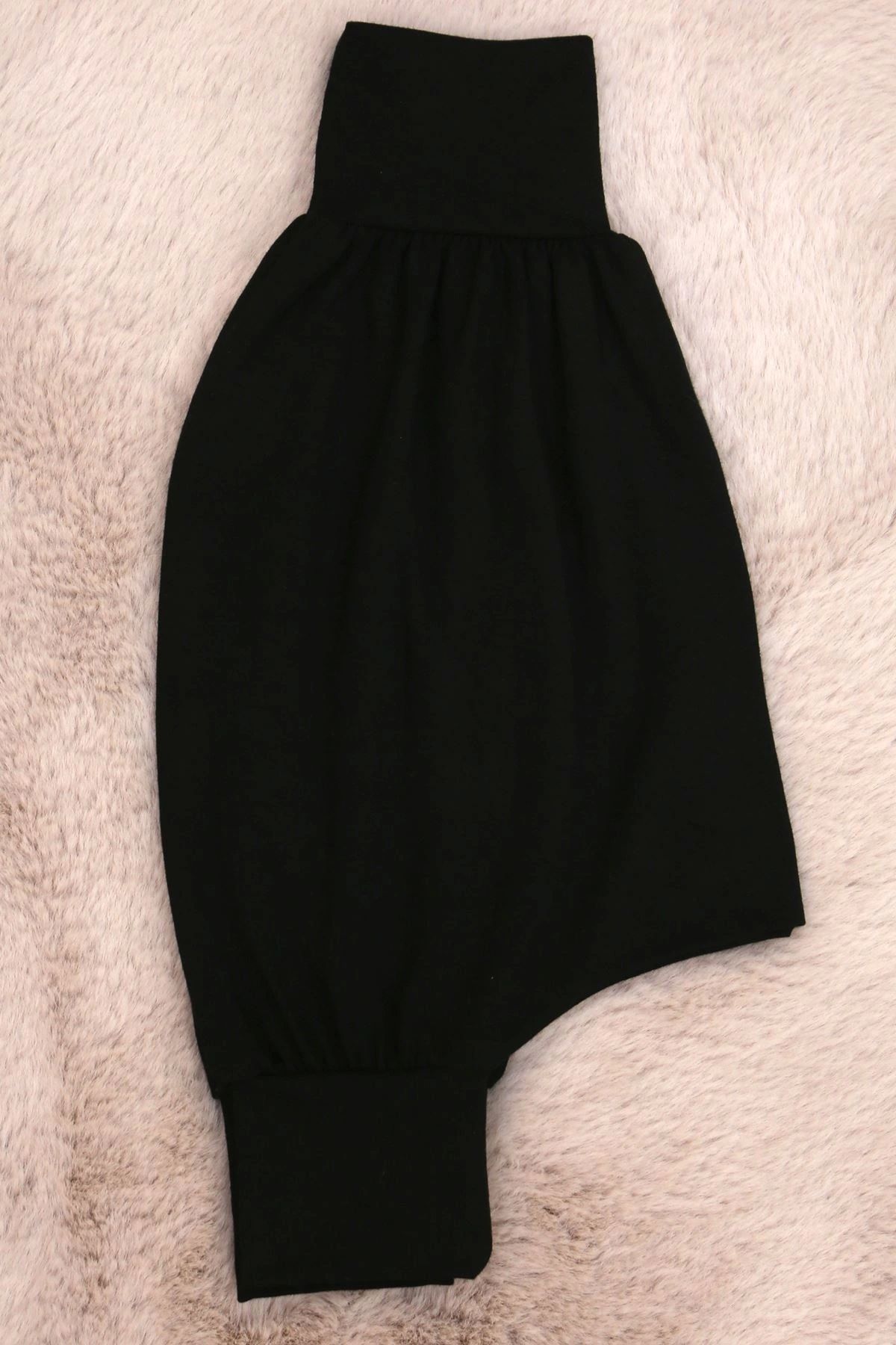 OurStyles 1-5 Yaş Viskon Şalvar Pantolon Siyah - 50170.1771.