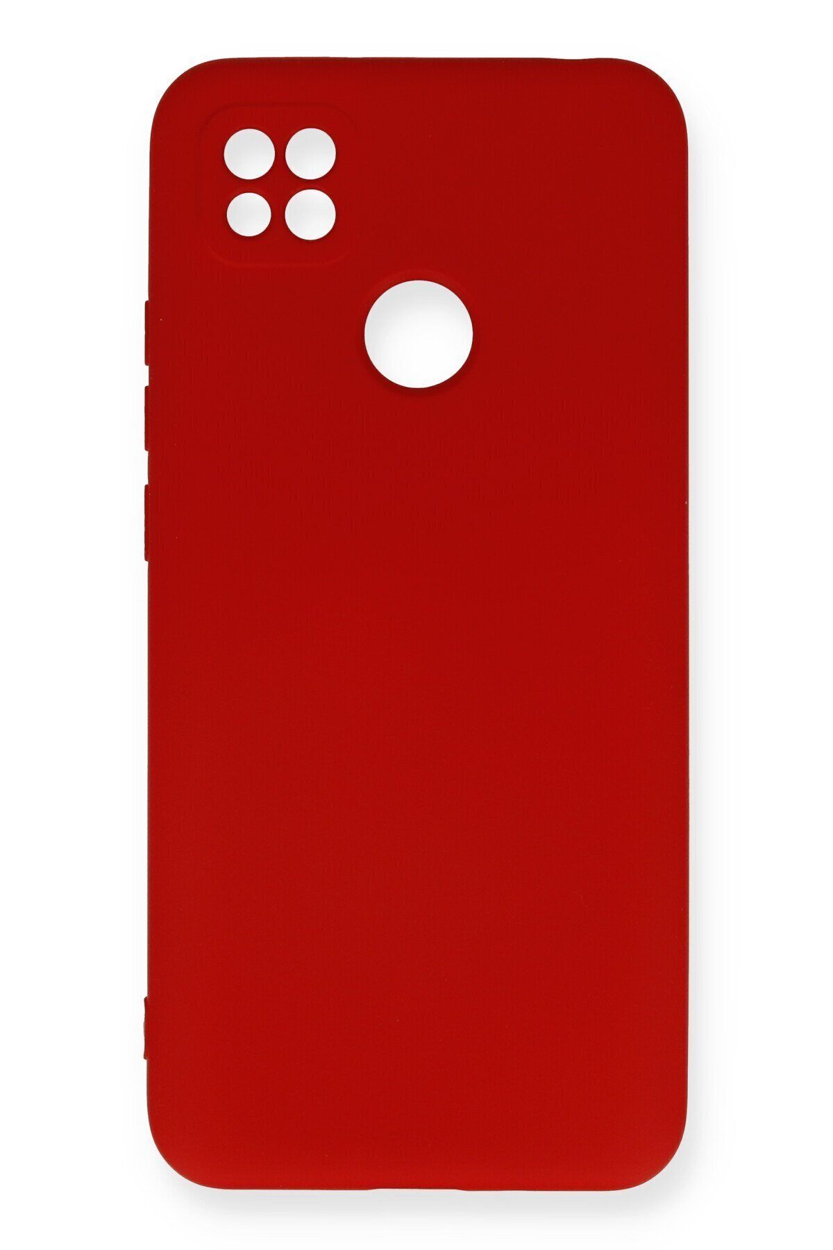 cepmoda Xiaomi Redmi 9C Uyumlu Telefon Kılıfı - Lansman, iÇi Süet/Kadife, Soft - KIRMIZI