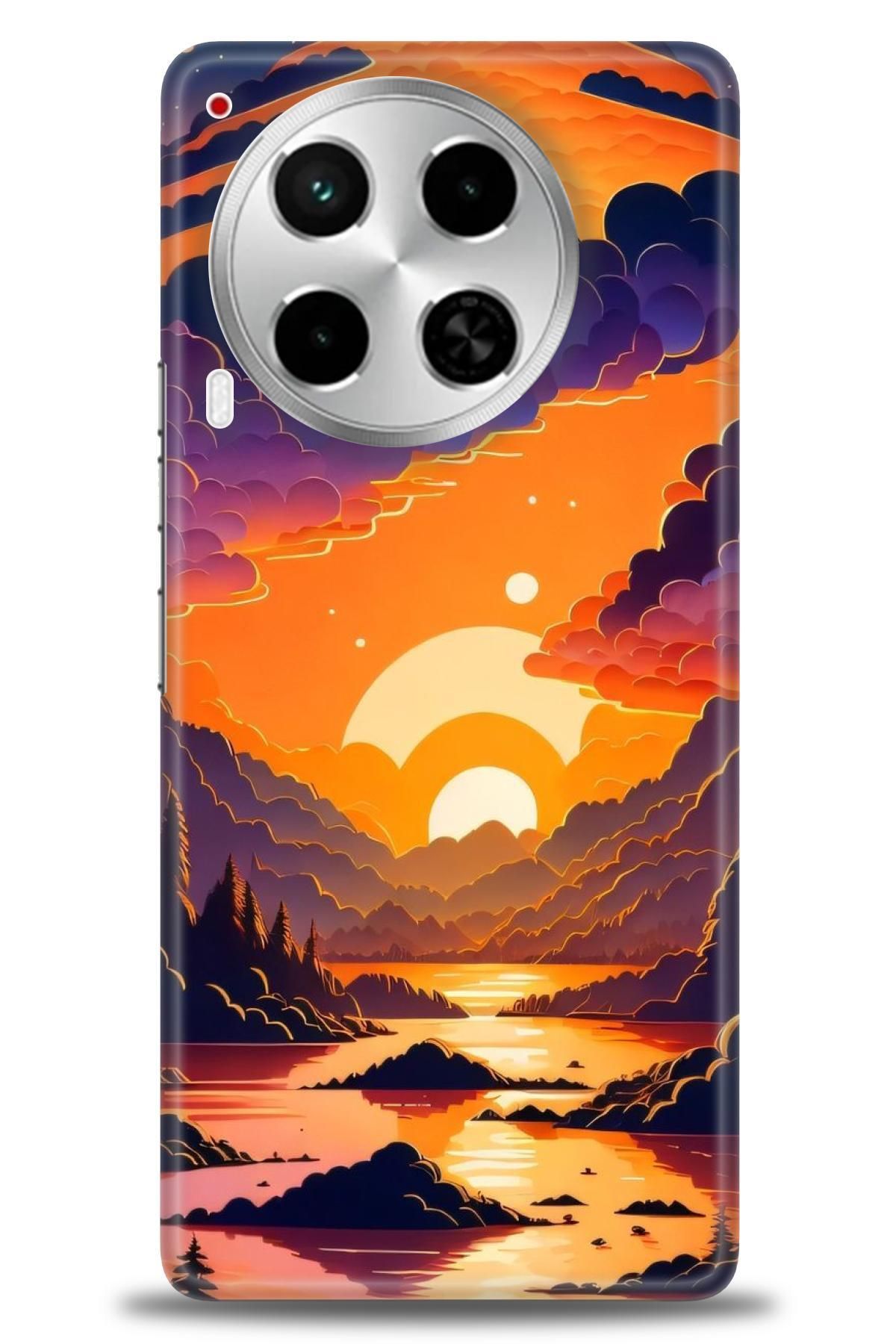TECNO Spark 30 Pro İle Uyumlu HD Baskılı Kılıf - Karışık Seri - 323
