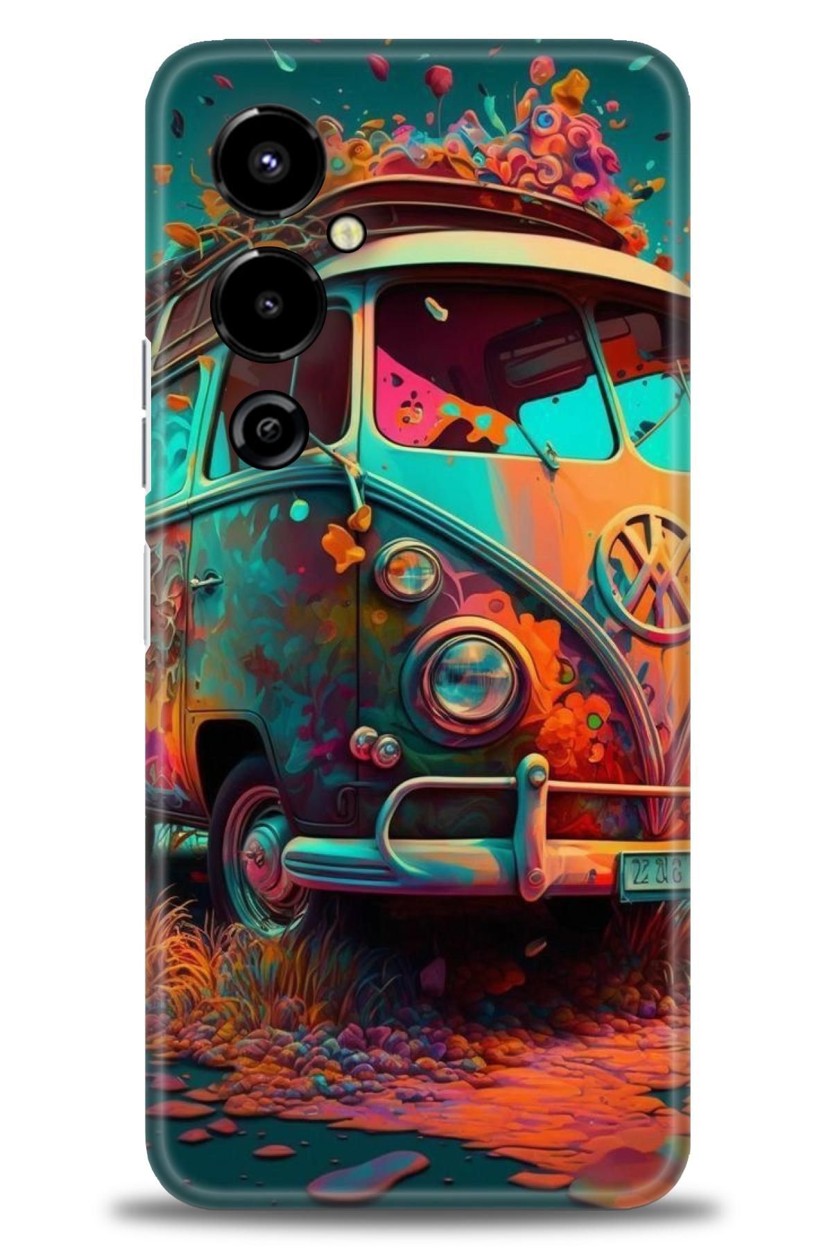 TECNO Pova 4 Pro İle Uyumlu HD Baskılı Kılıf - Karışık Seri - 573