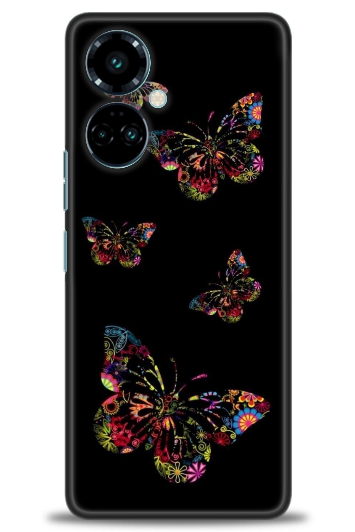 TECNO Camon 19 Pro (CL8n) İle Uyumlu HD Baskılı Kılıf - Karışık Seri - 23