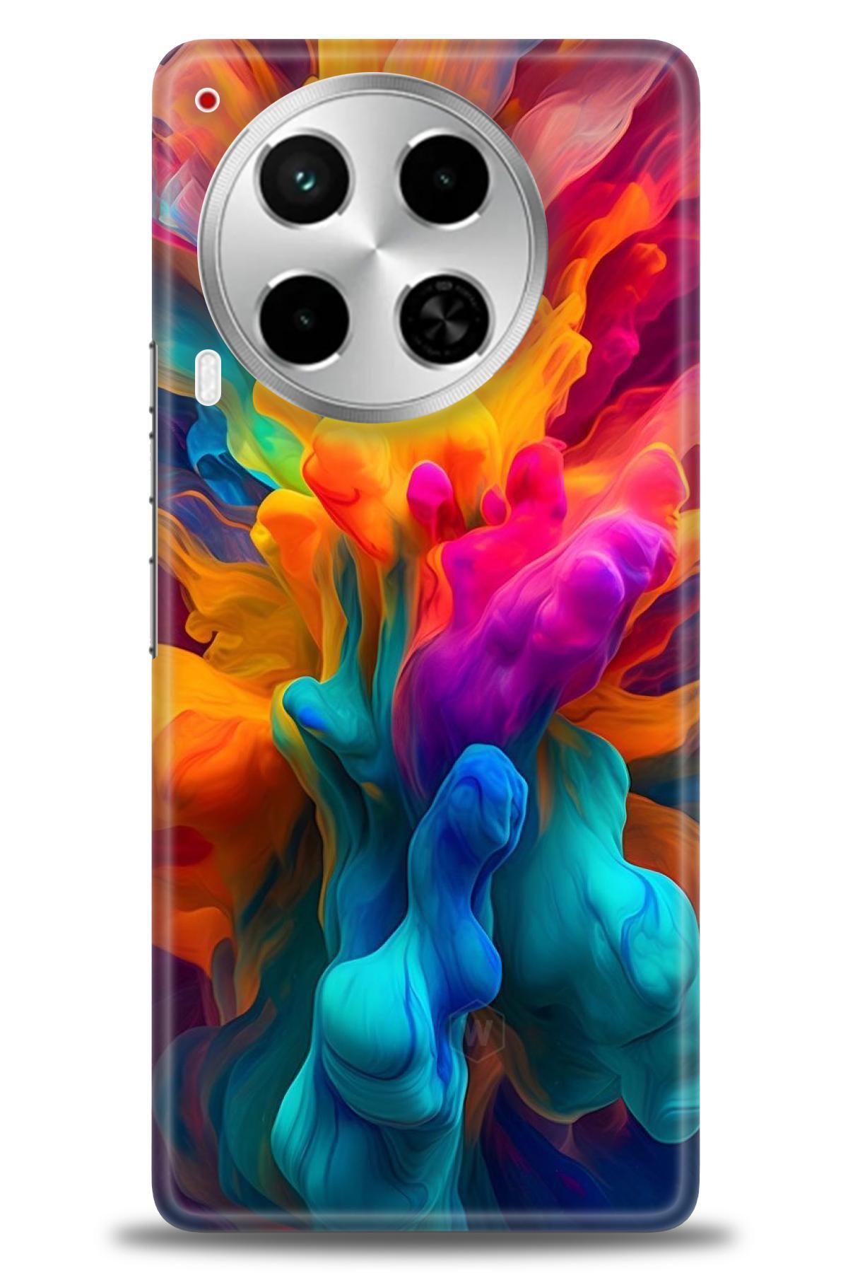 TECNO Spark 30 Pro İle Uyumlu HD Baskılı Kılıf - Karışık Seri - 43