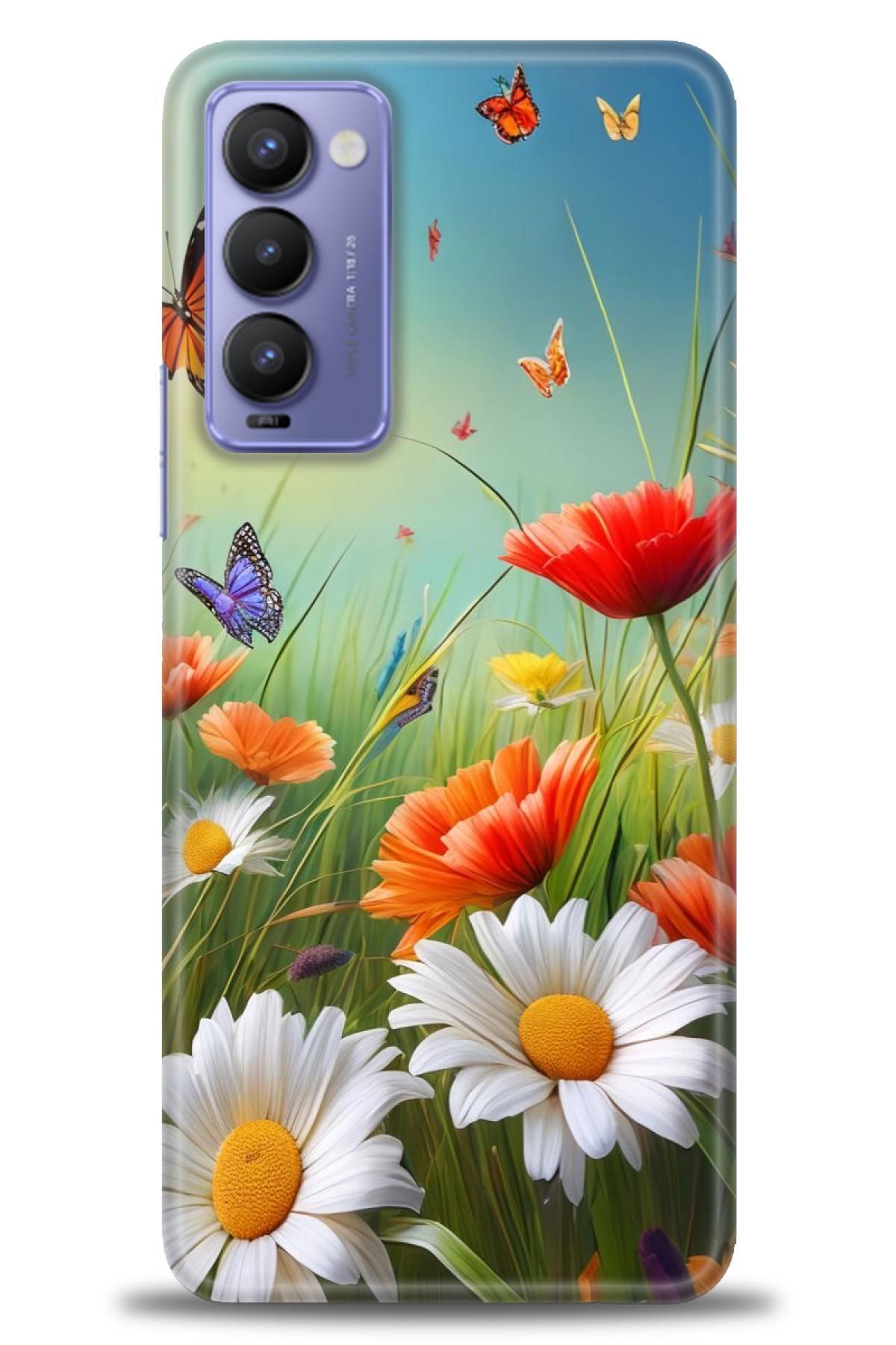 TECNO Camon 18 / 18P (CH6n - CH7n ) İle Uyumlu HD Baskılı Kılıf - Karışık Seri - 353