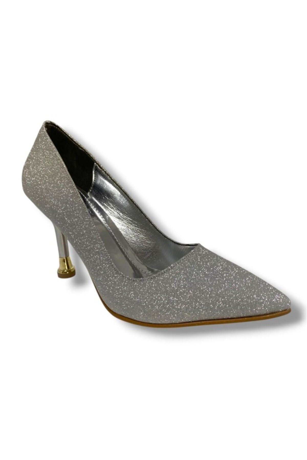C shoes 751-25 Simli İnce Topuk Kadın Stiletto