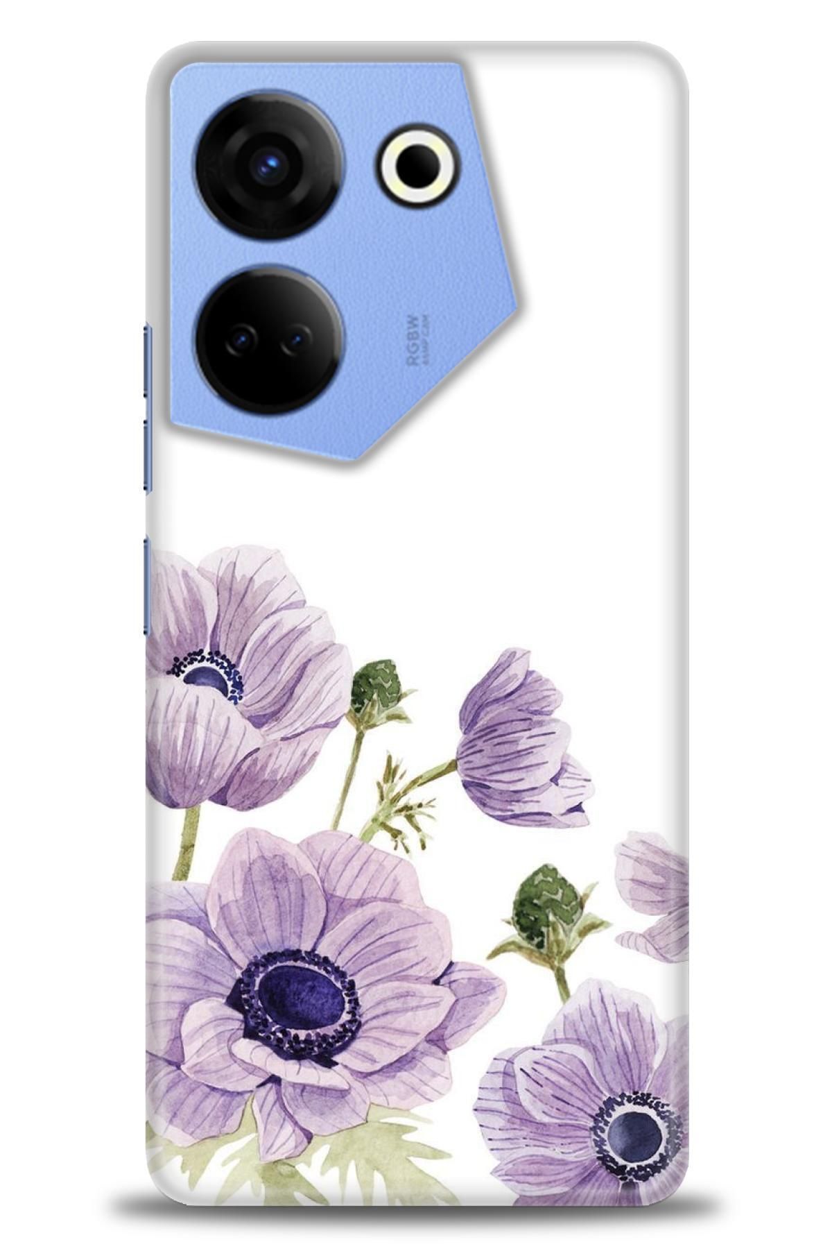 TECNO Camon 20 Pro 4G (CK7n)İle Uyumlu HD Baskılı Kılıf - Karışık Seri - 733