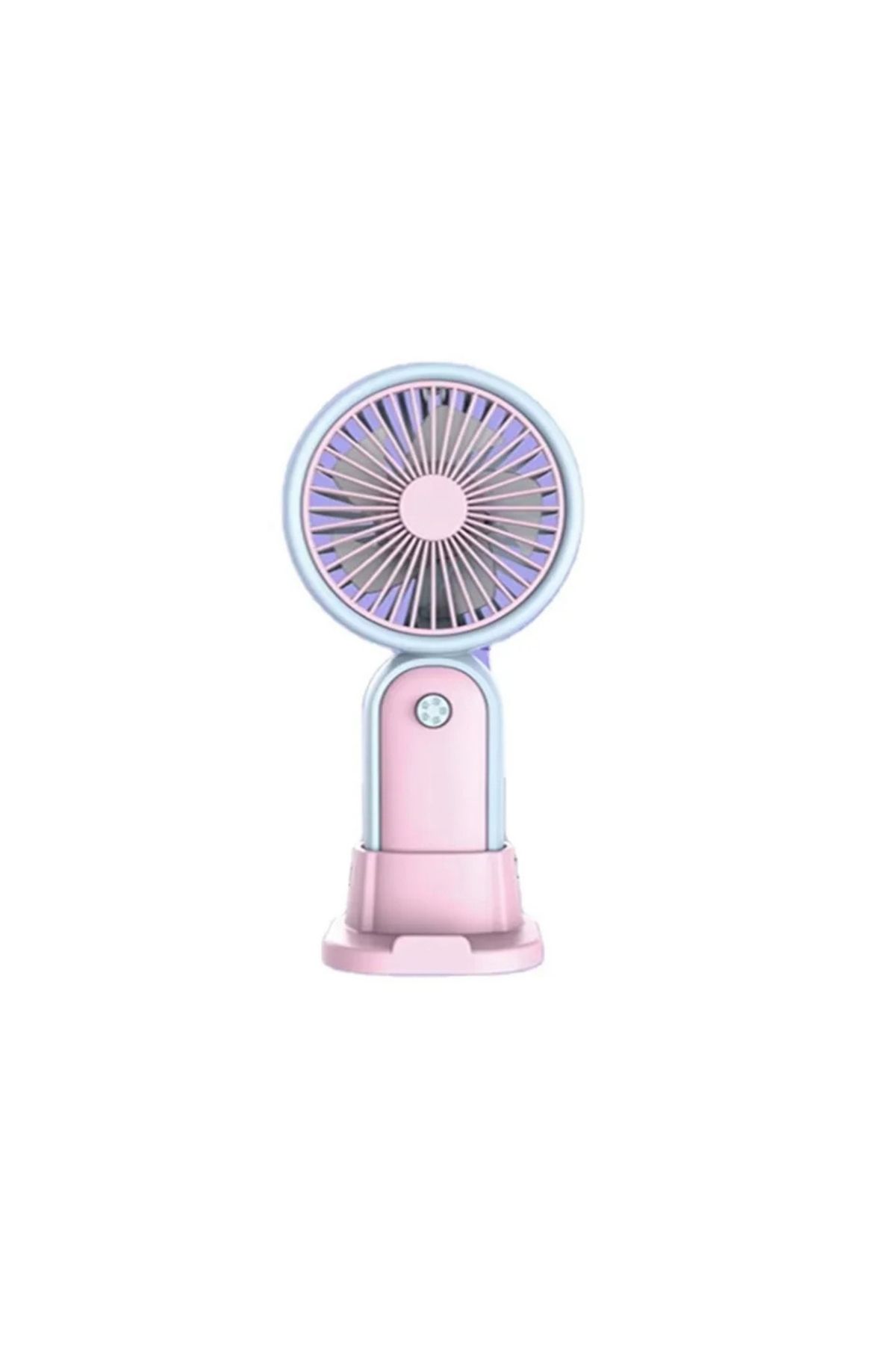 Apricot Desenli 4 Renk Masa veya El Fan Taşınabilir Şarjlı Edilebilir Fan (torafan-5)