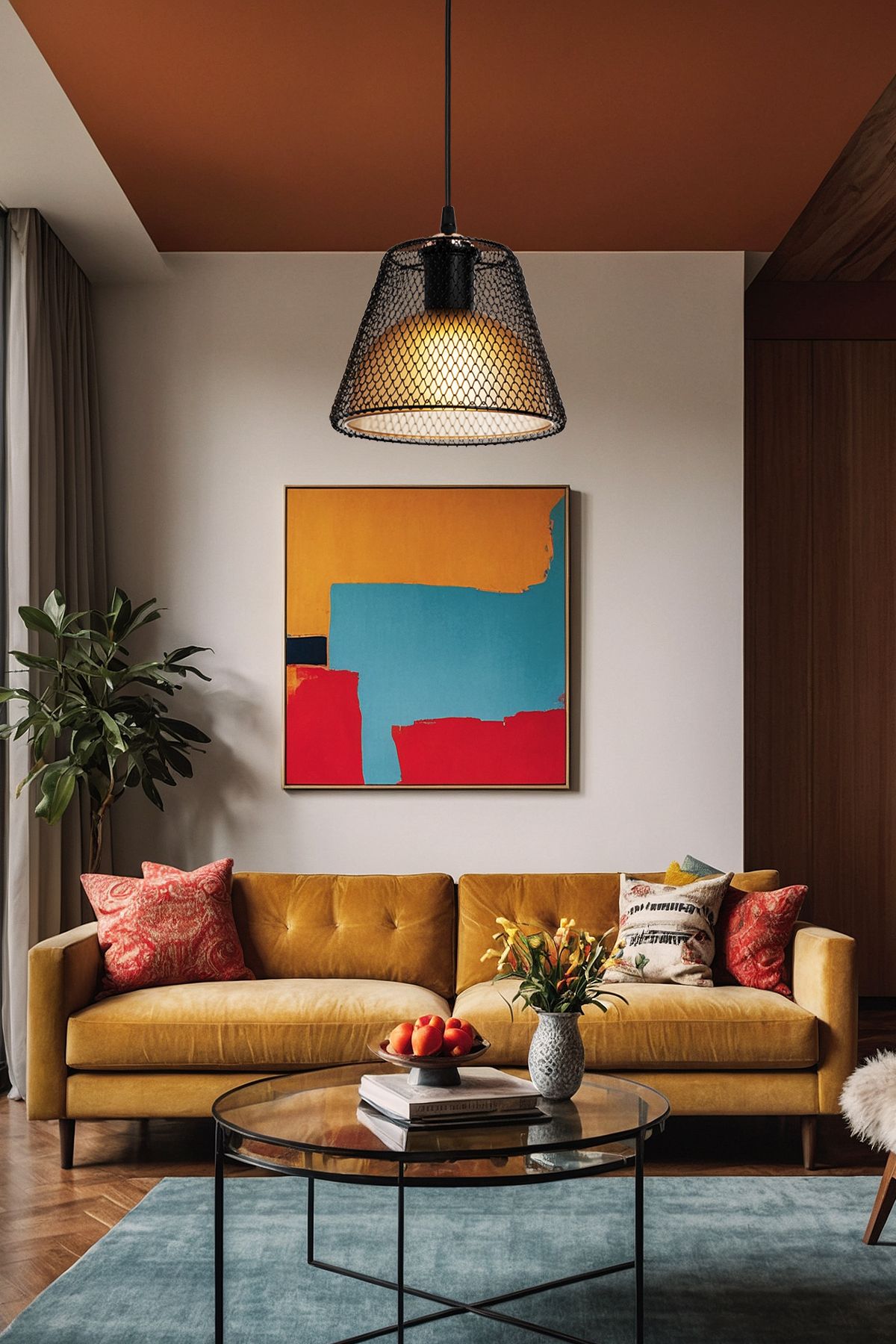 AG LightDesign Siyah Sarkıt Avize Yatak Odası Salon Mutfak Koridor Şık Lamba Metal