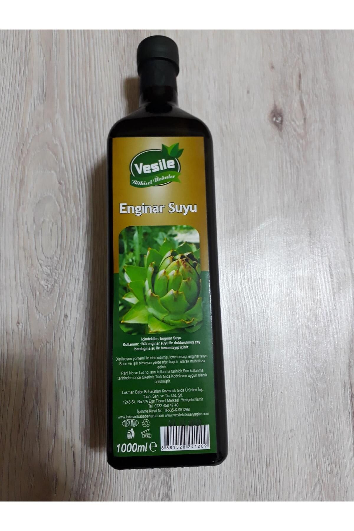 Vesile Enginar Suyu 1 Lt. Cam Şişe