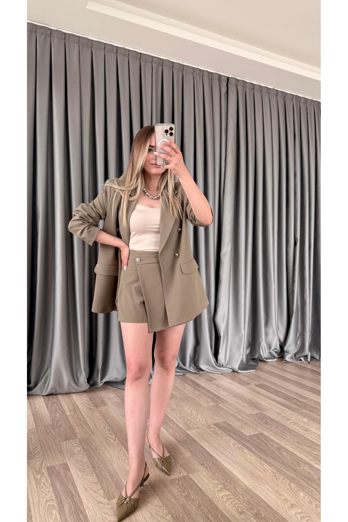 pelin yıldız butik Lizbon Şort Etek