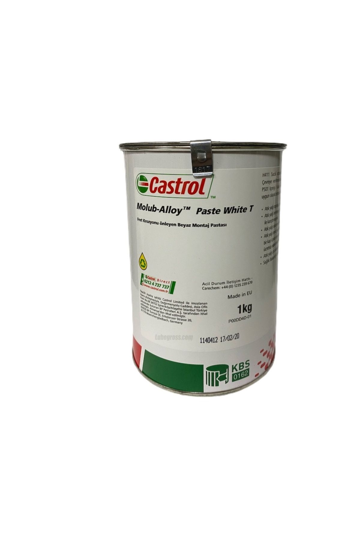 PASTE Molub-Alloy Paste White T, 1Kg, Montaj Pastası