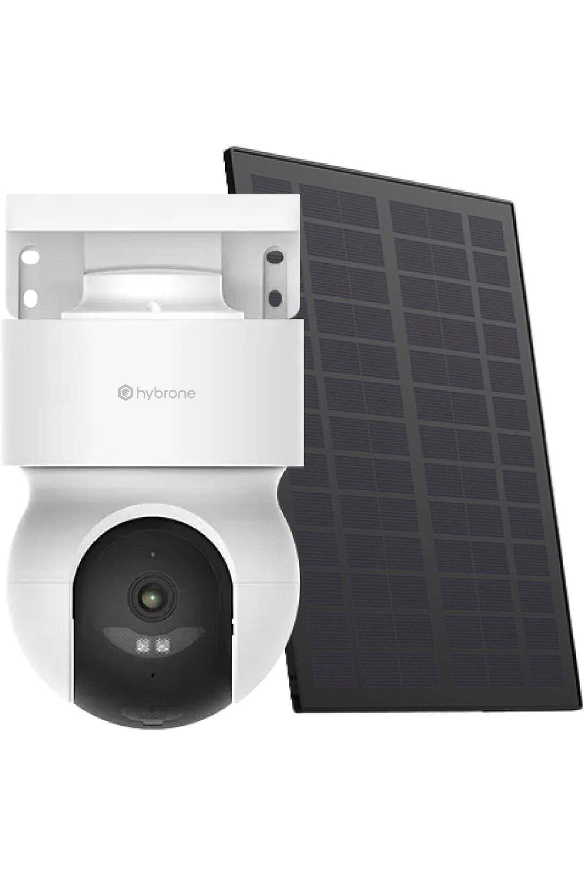 LUXE Omni Solar Dış Ortam Bataryalı ve Güneş Enerjili Wi-Fi Akıllı Kamera, Renkli Gece Görüşü