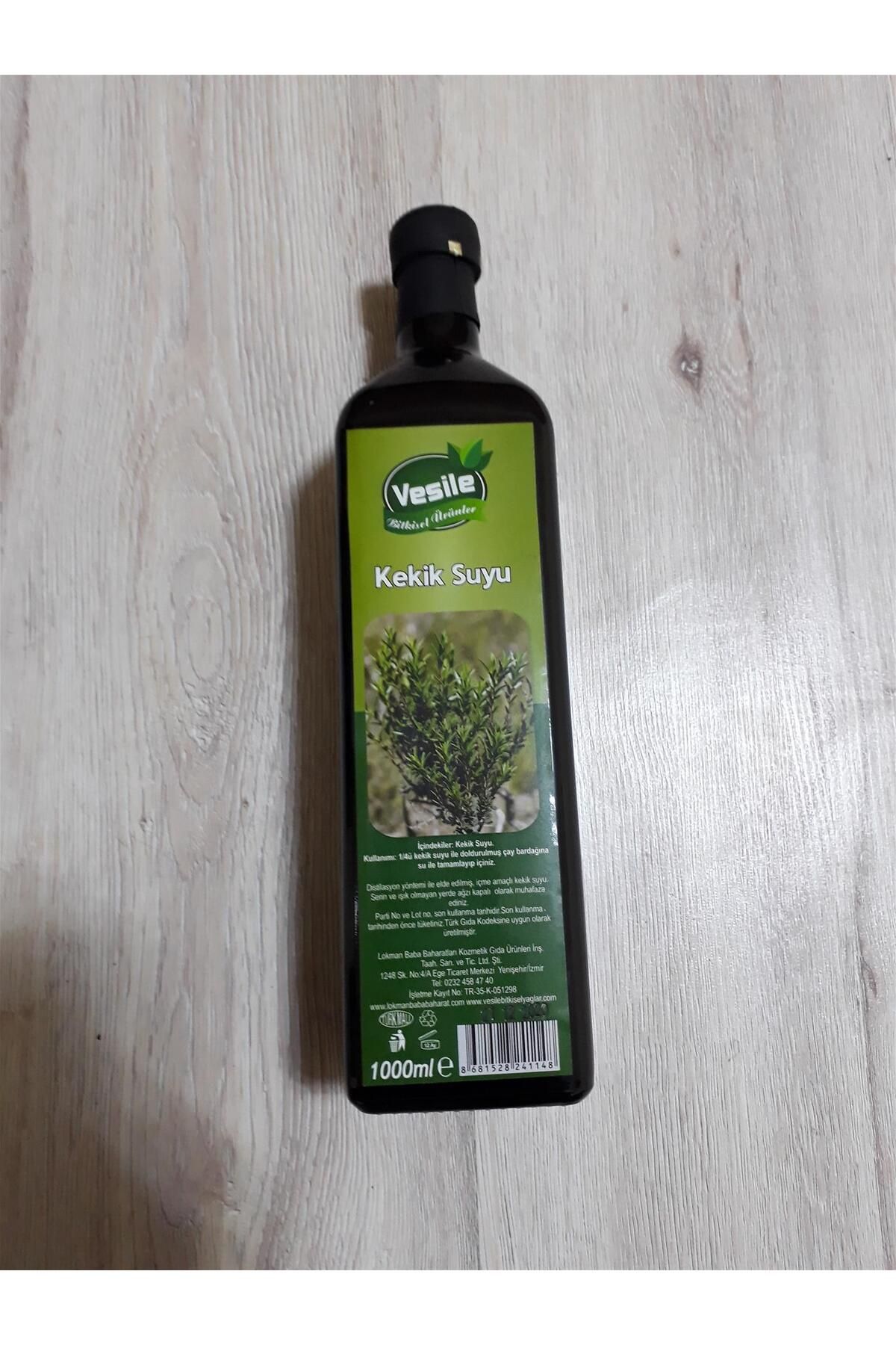 Vesile Kekik Suyu 1 Lt. Cam Şişe