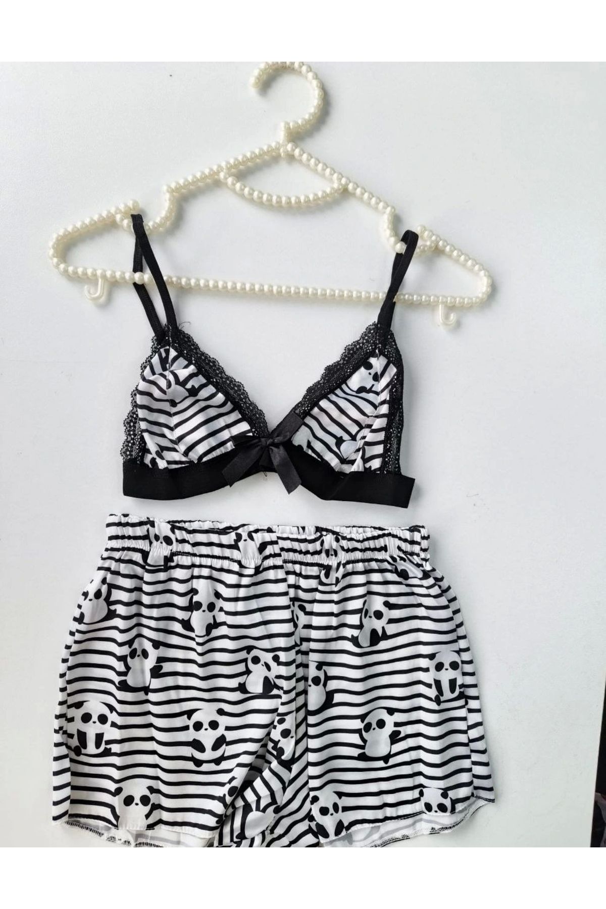 DEFNADA Şortlu Sexy Takım Pijama Takımı
