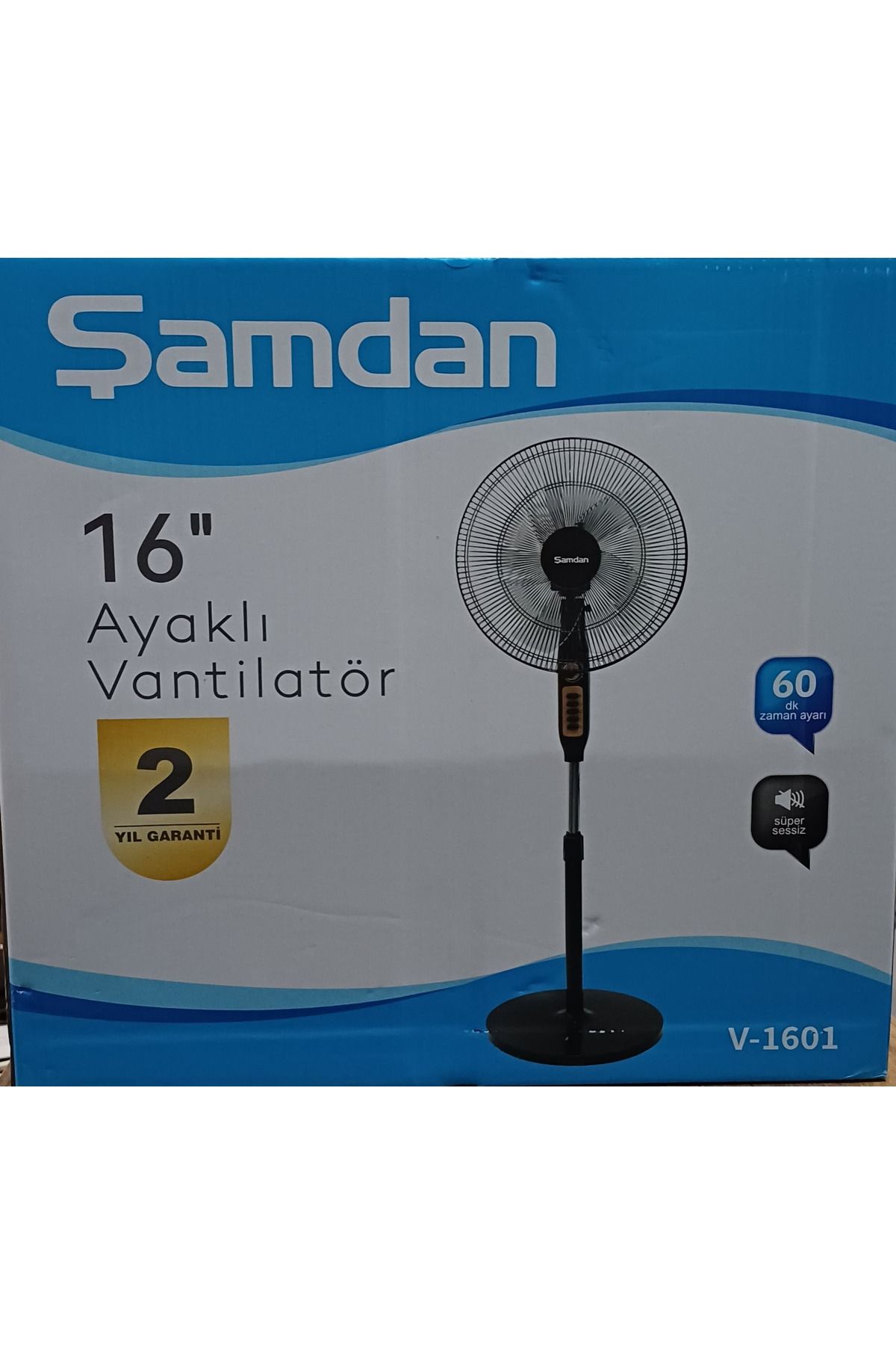 Şamdan Şamdan V-1601 16" Ayaklı Vantilatör