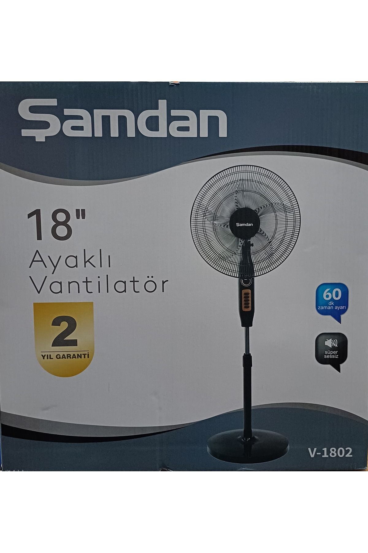 Şamdan Şamdan V-1802 18" Ayaklı Vantilatör