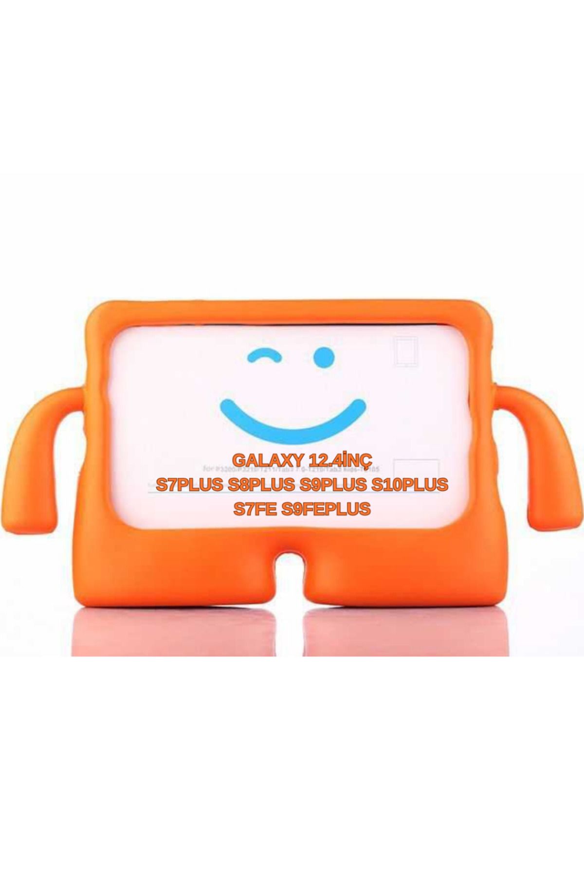 UnDePlus Samsung Galaxy Tab S9 FE Plus S7FE S10-S9-S8-S7 PLUS 12.4inç Kılıf Çocuklara Özel Silikon Kılıf