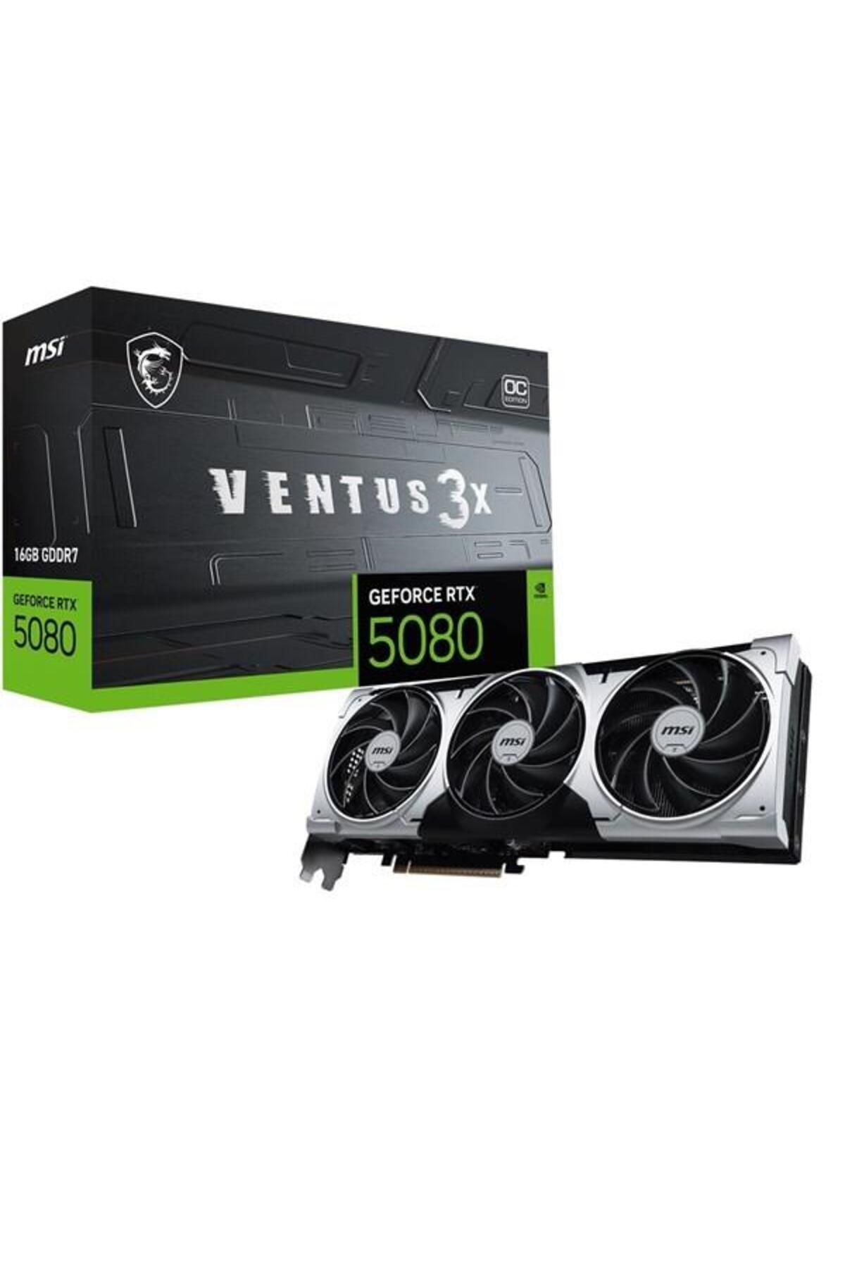 MSI RTX5080 16GB VENTUS 3X OC PLUS GDDR7 256bit HDMI DP PCIe 5.0