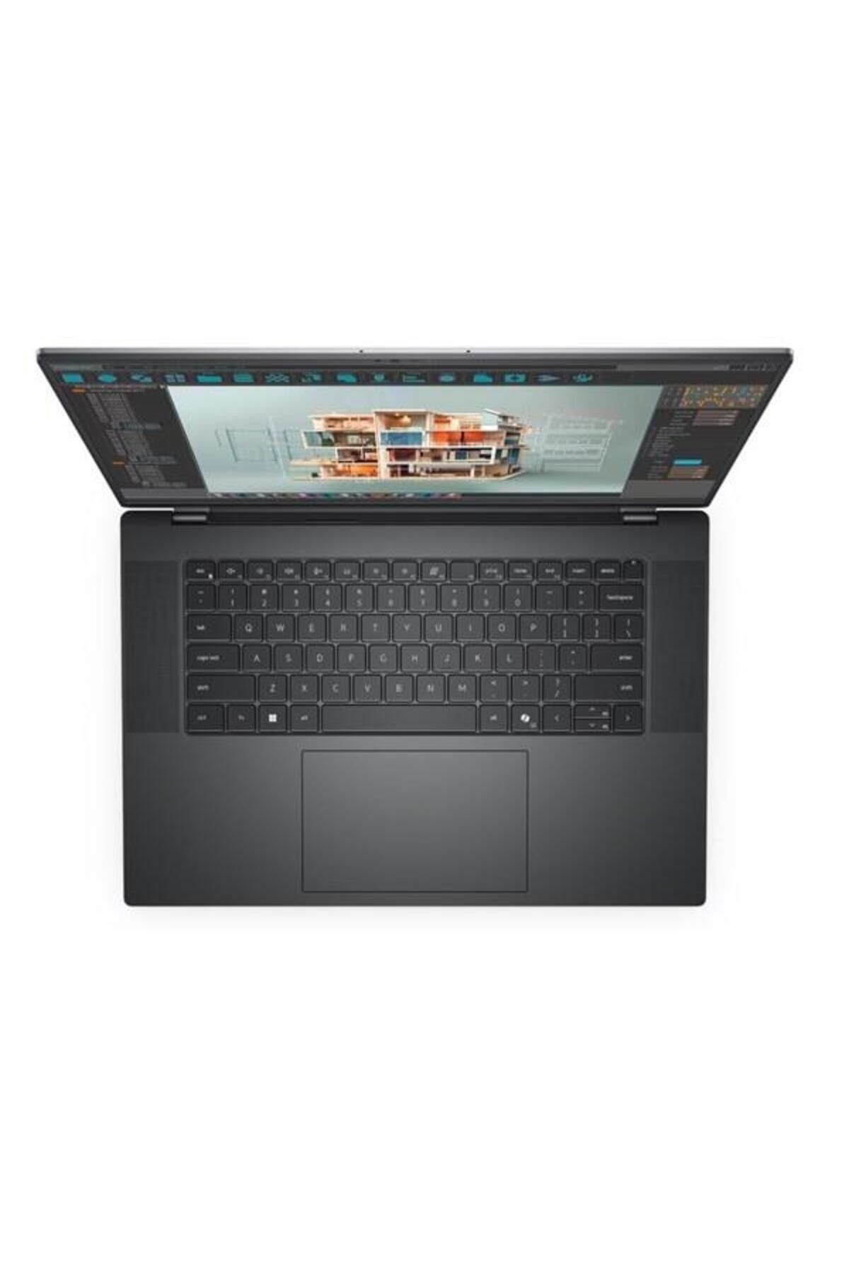 Dell 16" DOKUNMATIK M5690 XCTOP5690EMEA-VP-2 ULTRA 7 155H-32GB DDR5 RAM-512GB NVME-6GB RTX 1000 ADA-