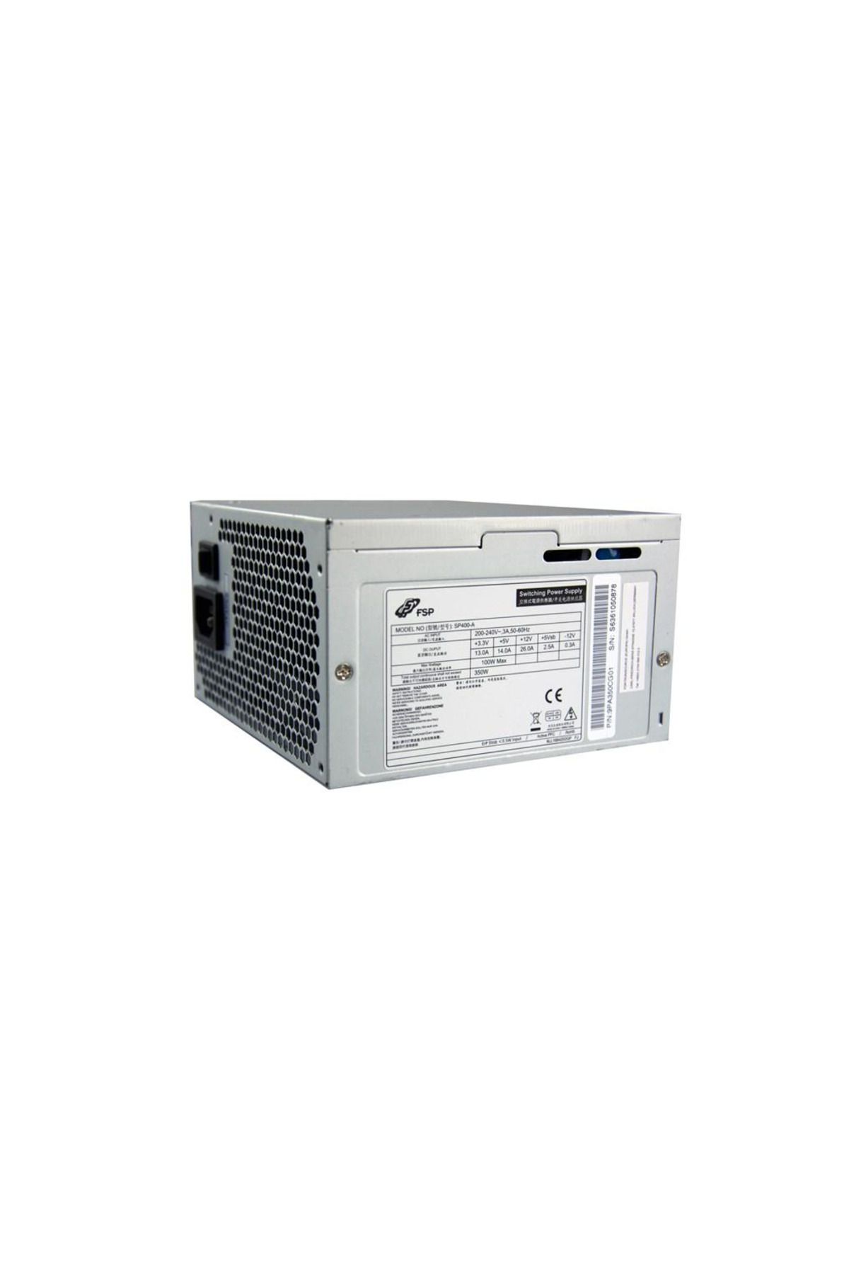 FSP PERFORMANCE SERIES, FSP350-SP400-A, 400W Peak, Aktif PFC, 85+, ATX Power Supply (PSU)