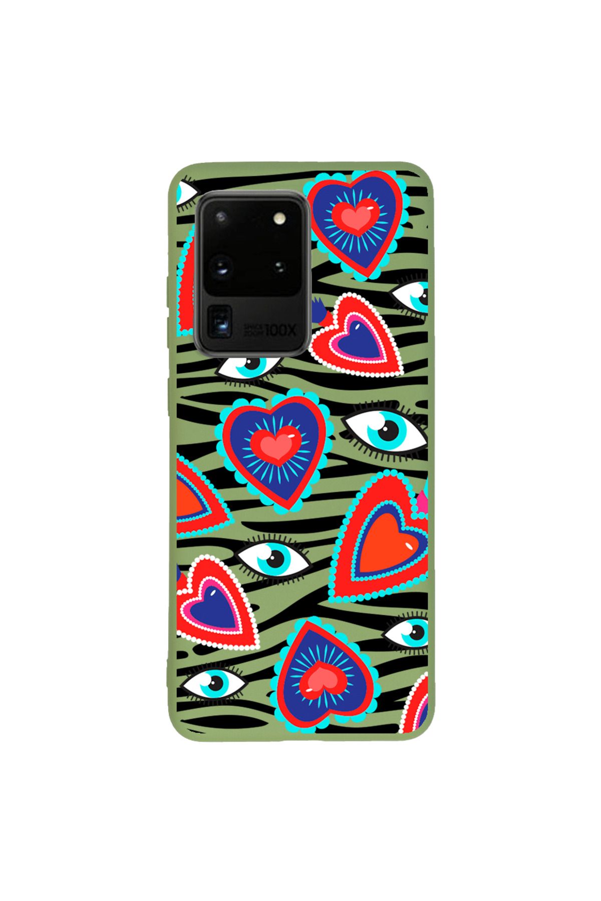 Royaleks Samsung S20 Ultra Lansman Kılıf - Eye Of The Heart