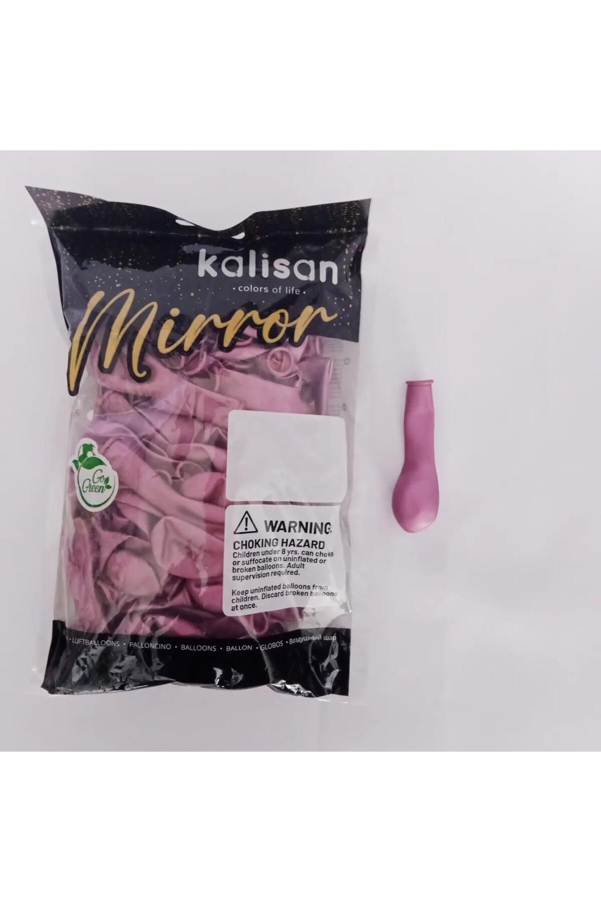 Parti Düşleri 5 İNÇ KROM BALON PİNK (PEMBE) 100 LÜ