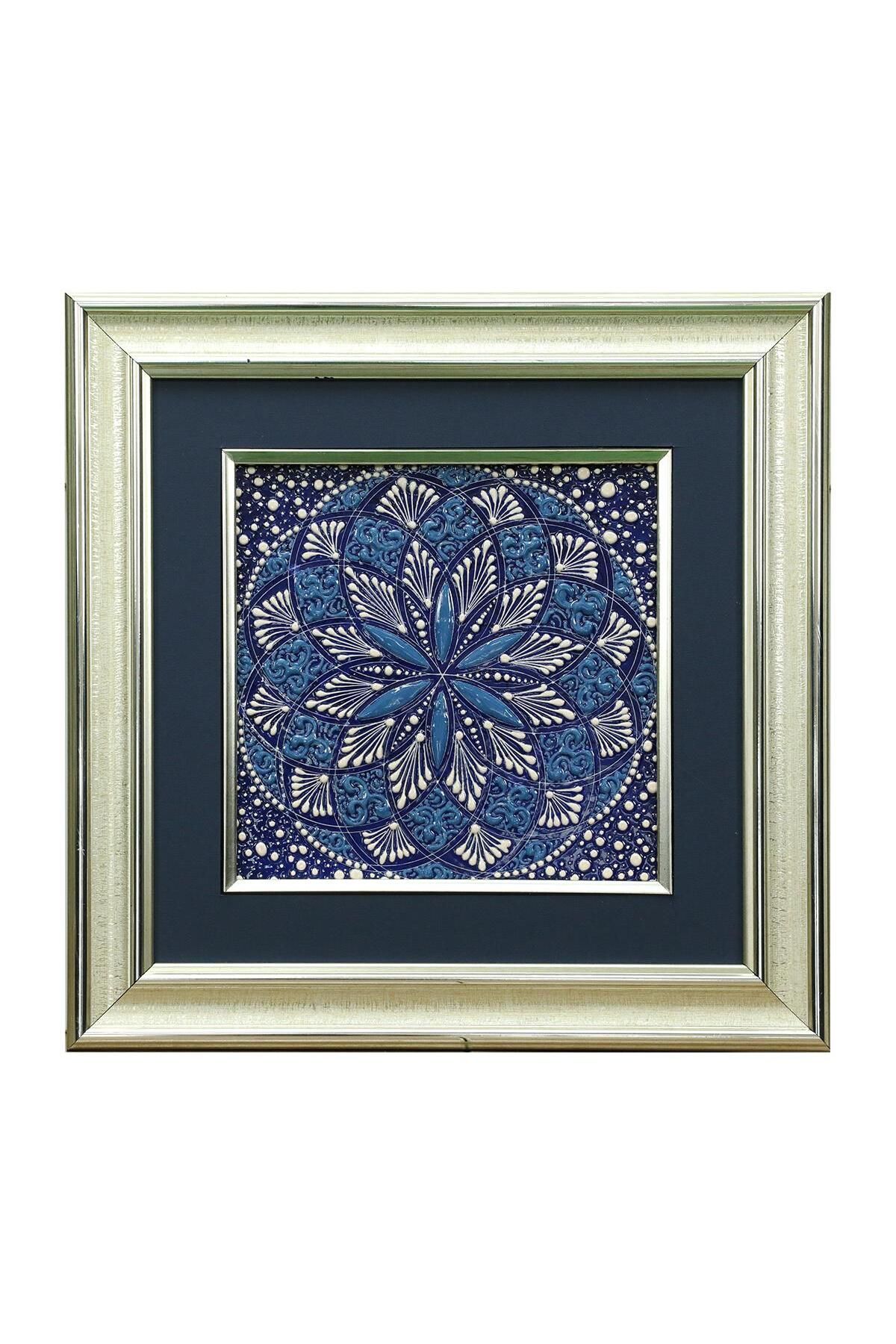 e38 EL İŞÇİLİĞİ ÇİNİ TABLO 34*34 CM - 6274