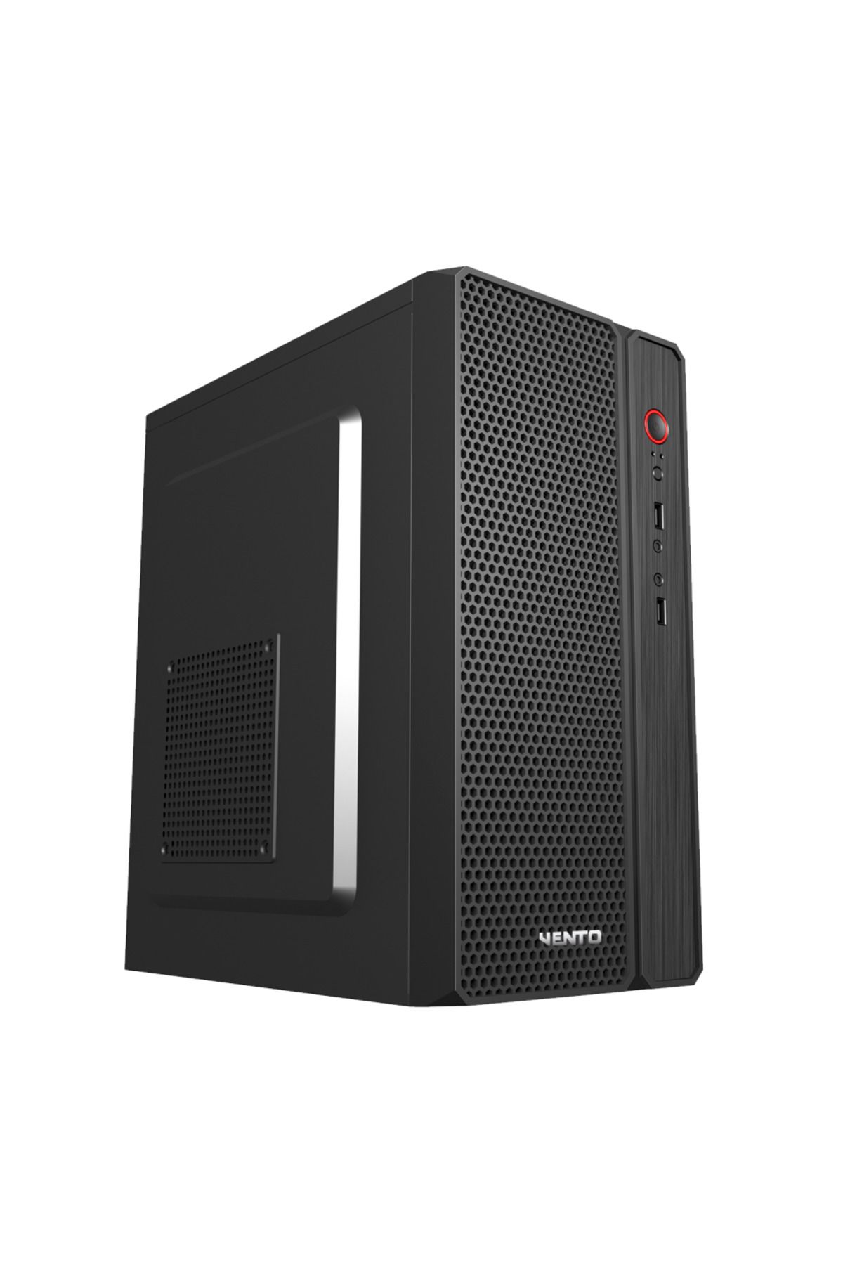 VENTO VS118S Mid Tower, 300W Siyah, ATX Kurumsal KASA